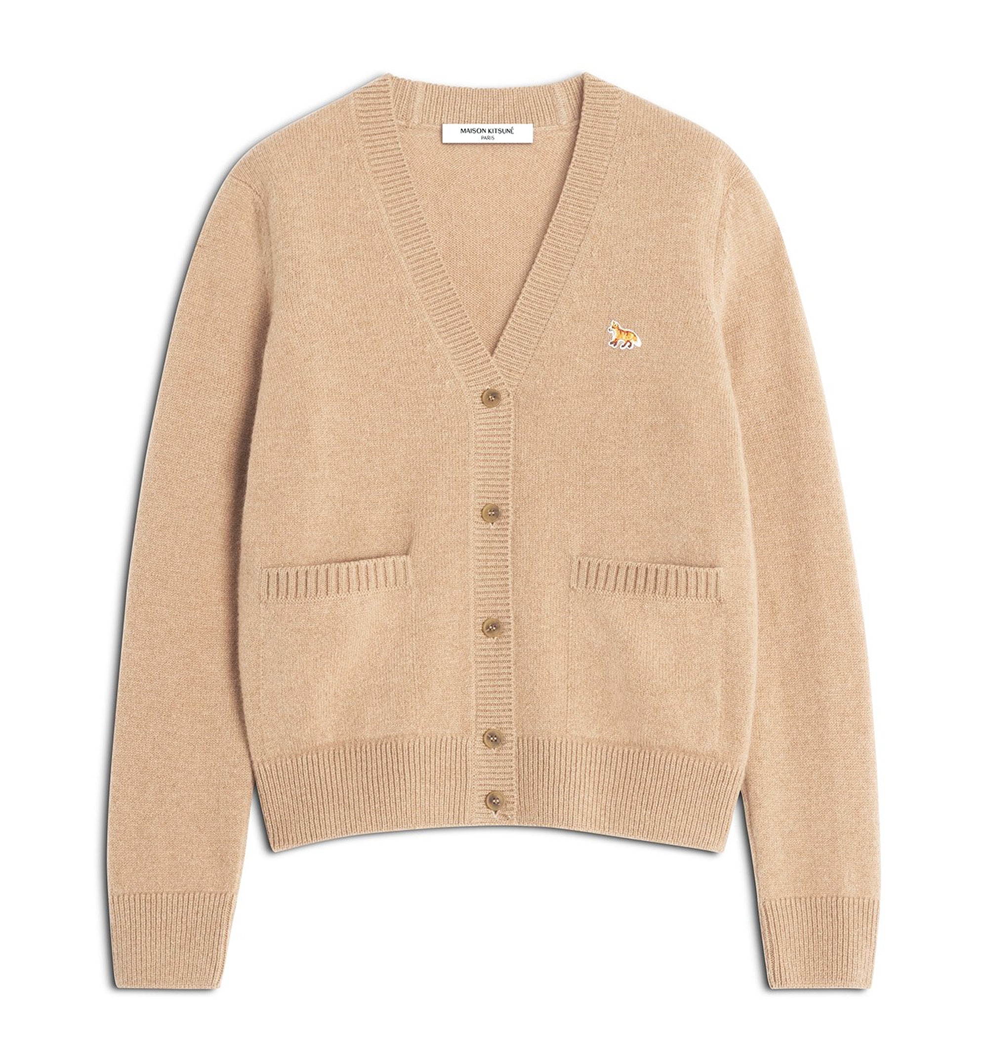 Baby Fox Lambswool Boxy Cardigan