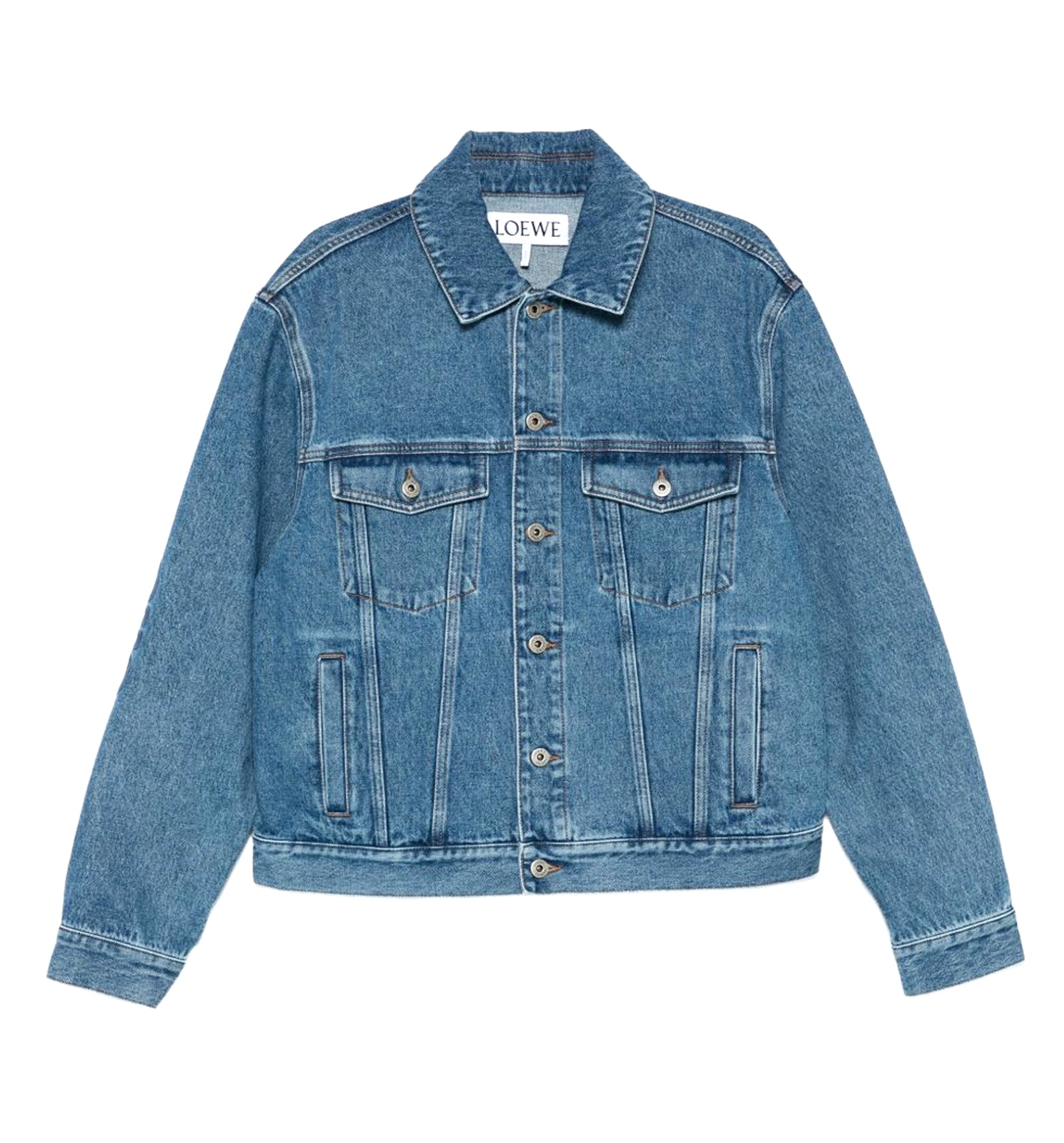 Anagram Jacket in Denim