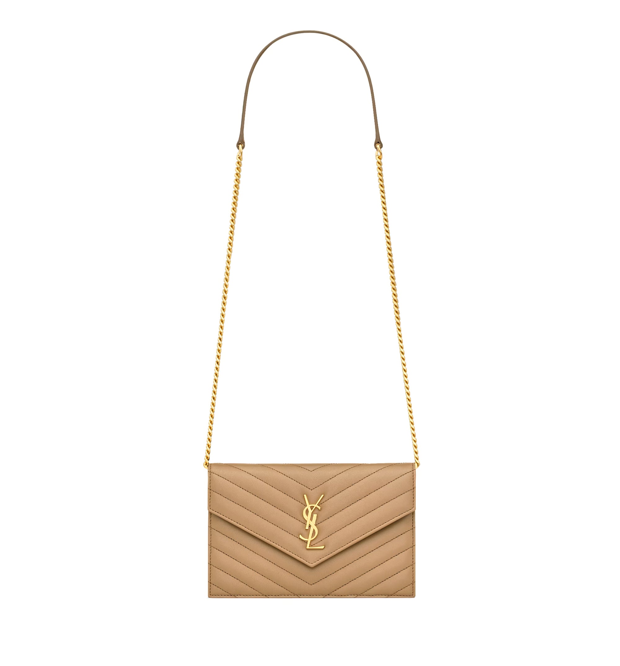 Cassandre Envelope Chain Wallet In Lambskin