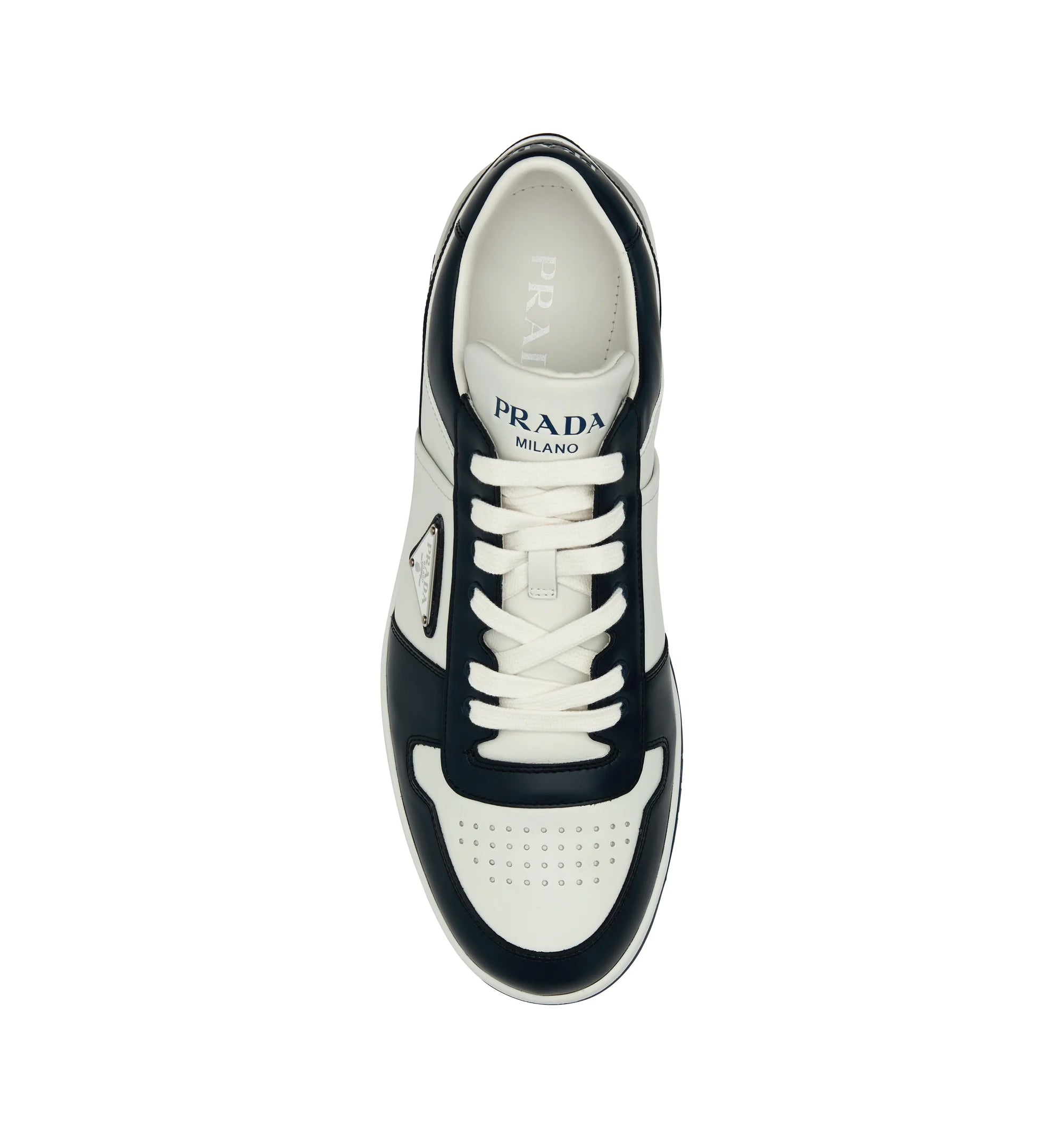 Two-tone leather Downtown sneakers