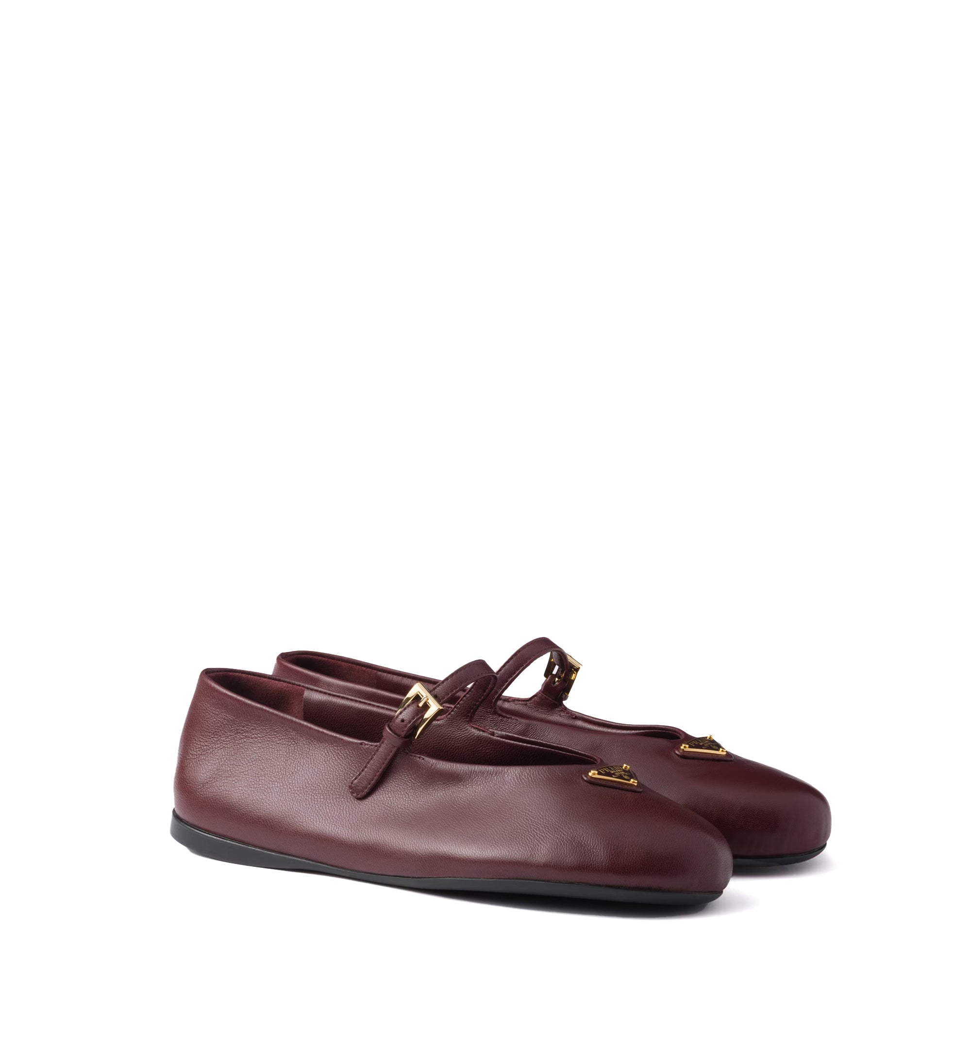 Nappa leather ballerinas