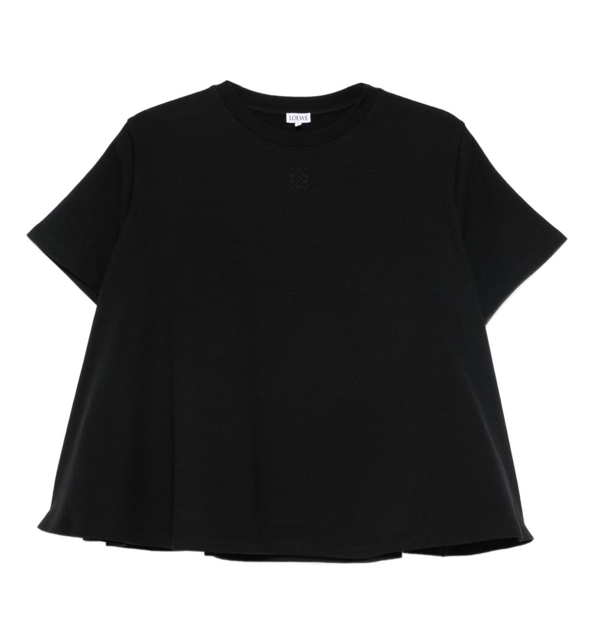 Trapeze Top In Cotton Blend