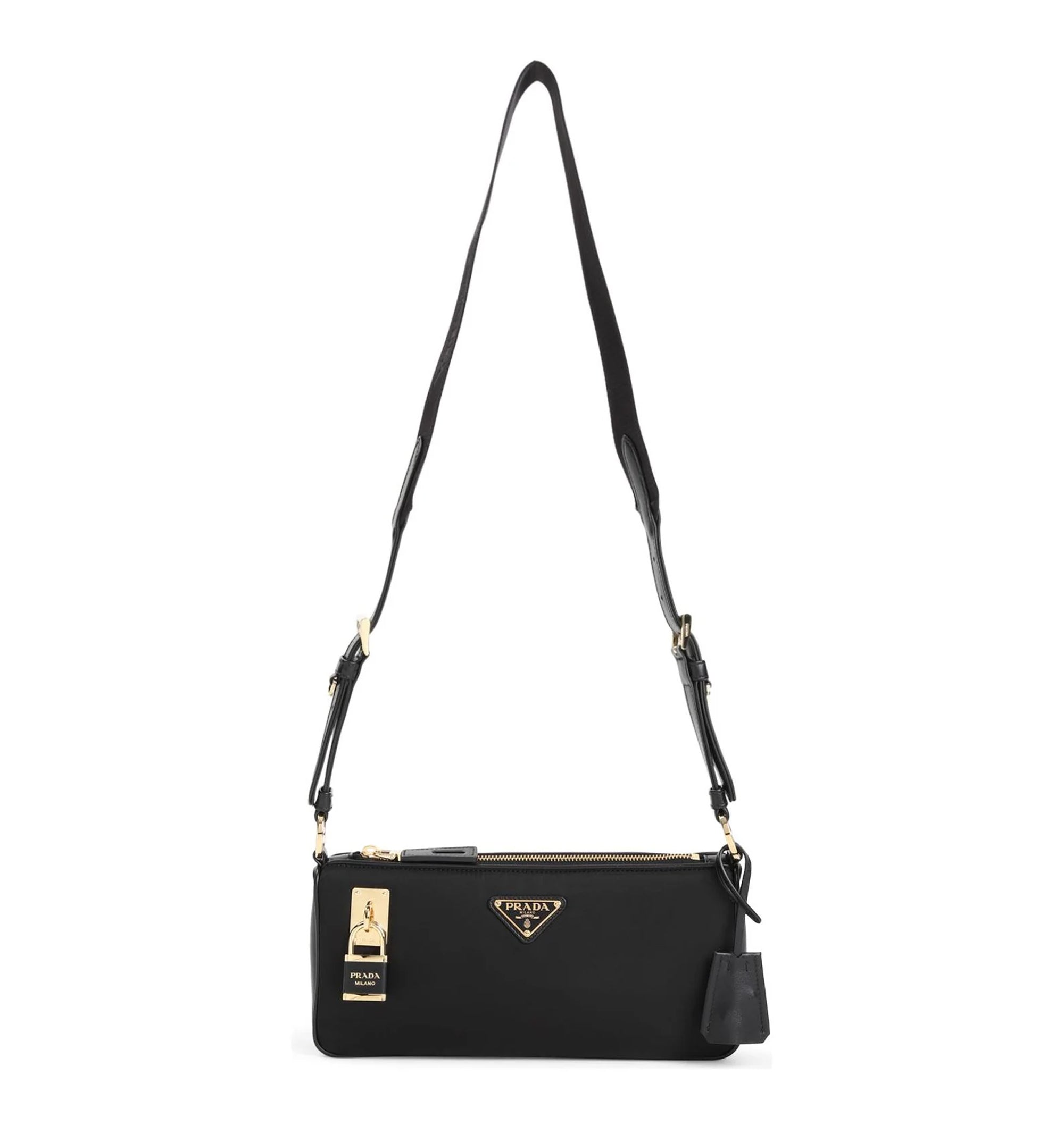 Zipped Small Shoulder Bag