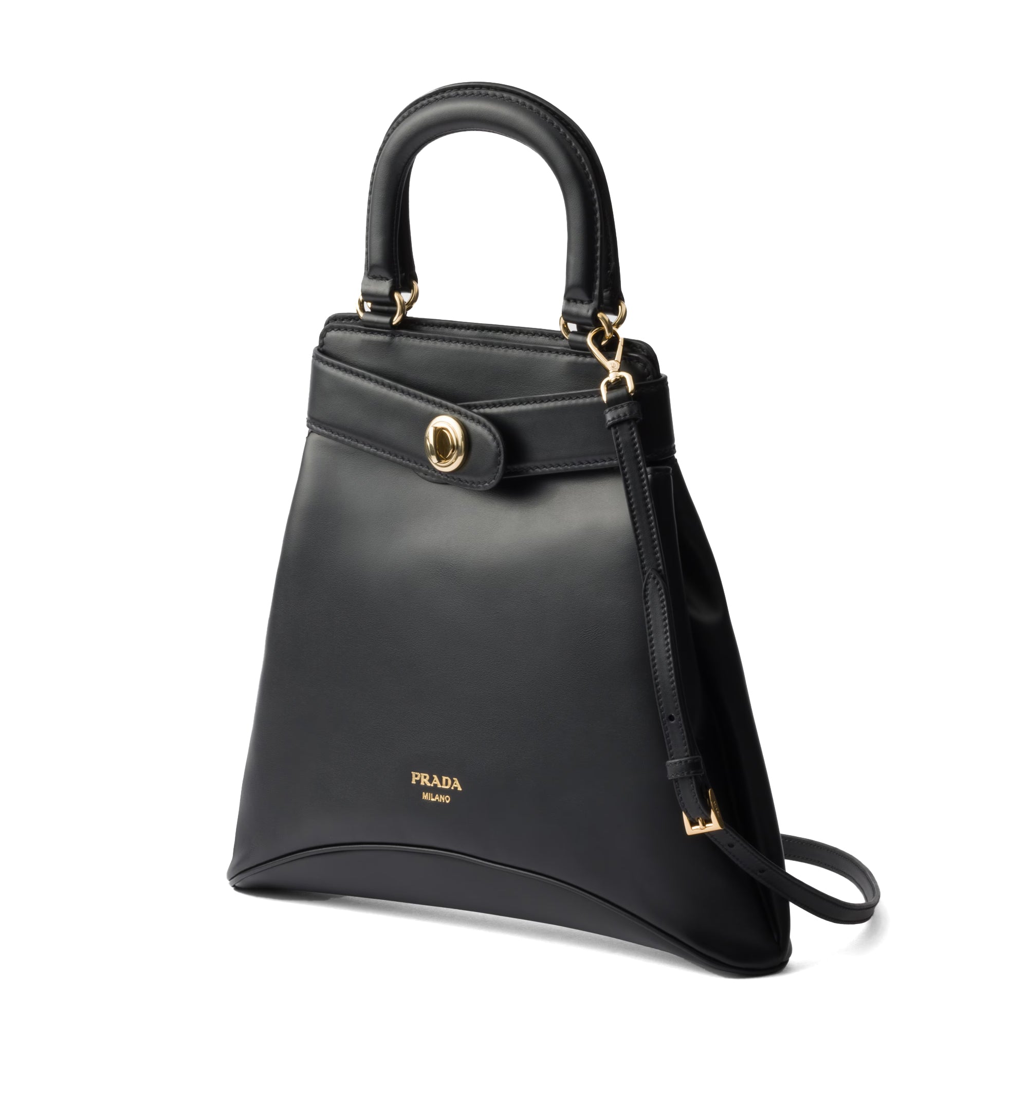 Carey medium leather bag