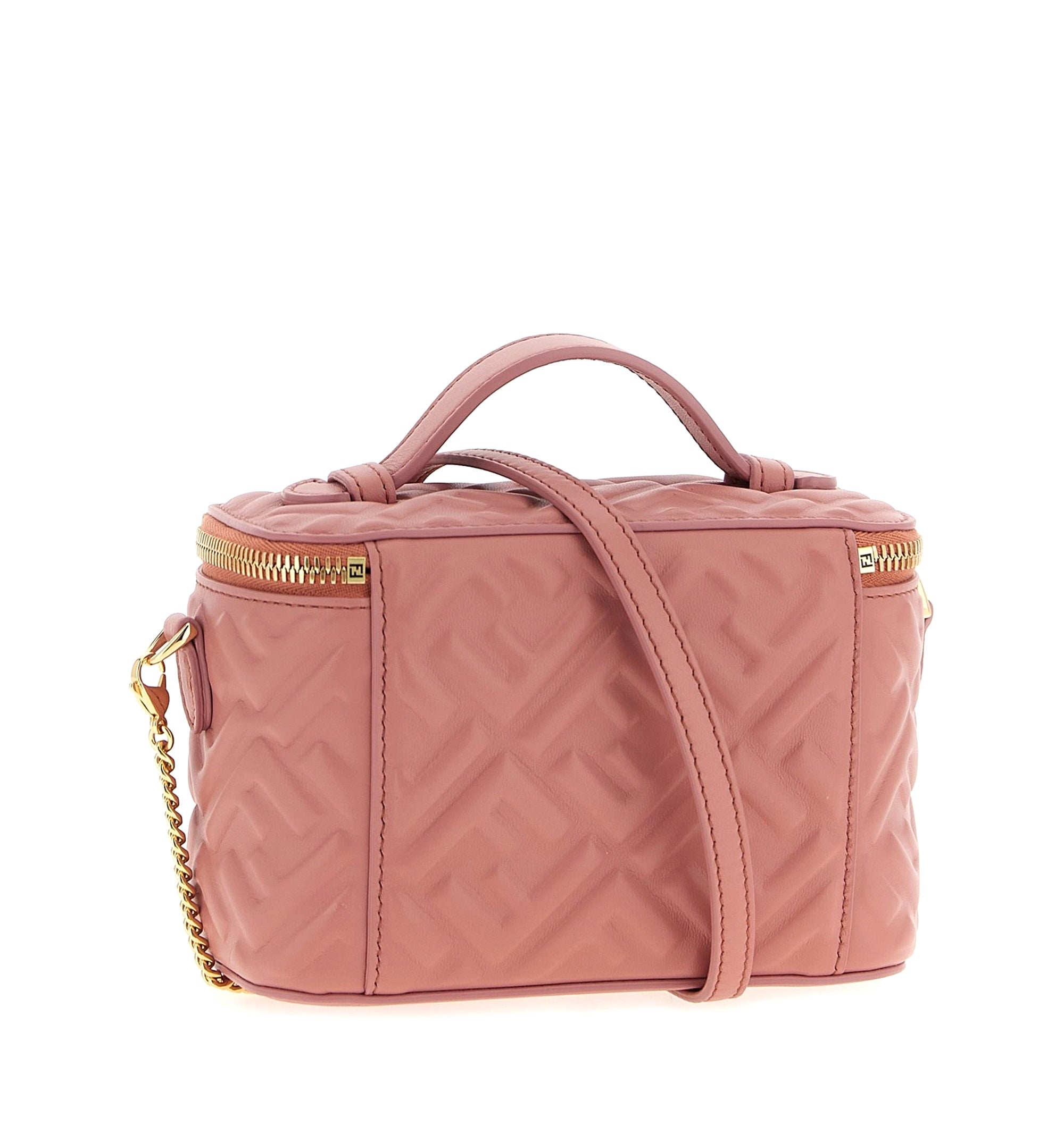 Nappa Leather Mini-bag With Ff Motif