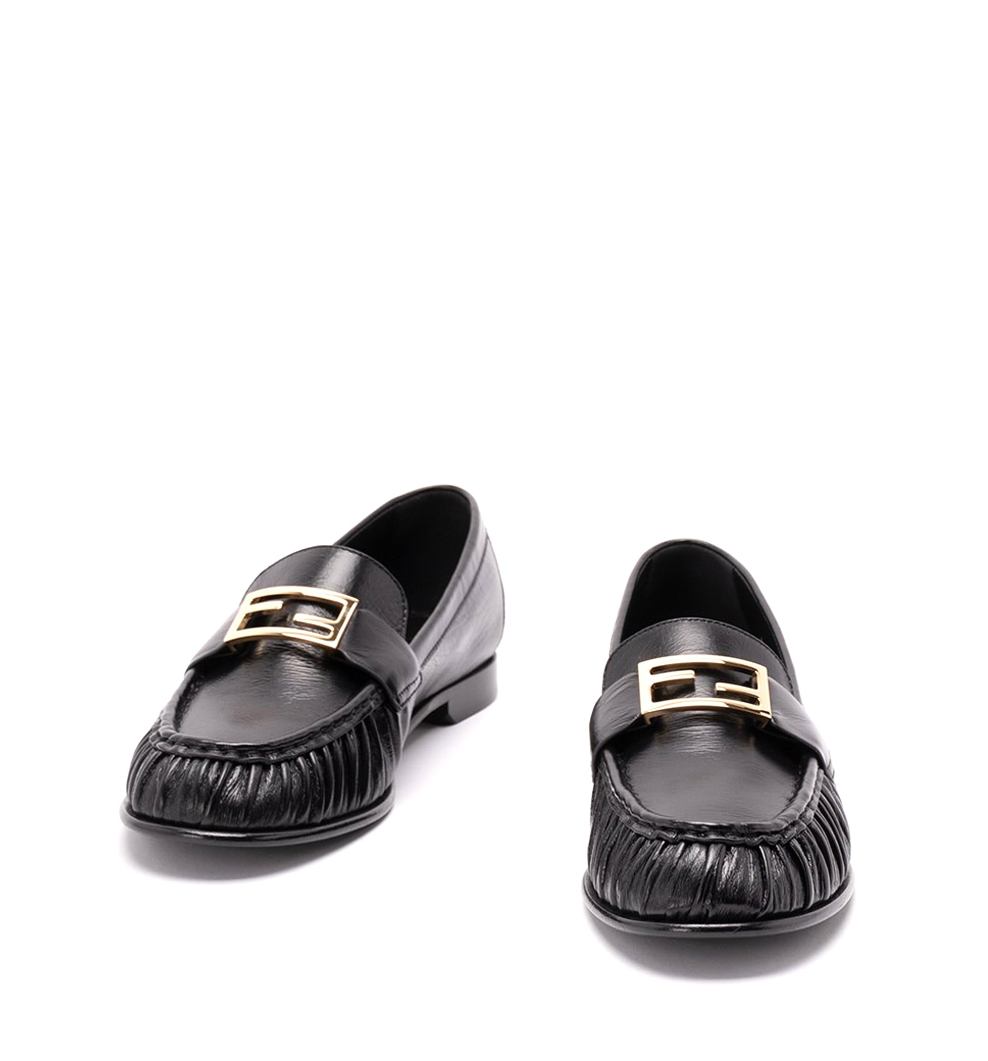 Nappa Leather Loafers - Black