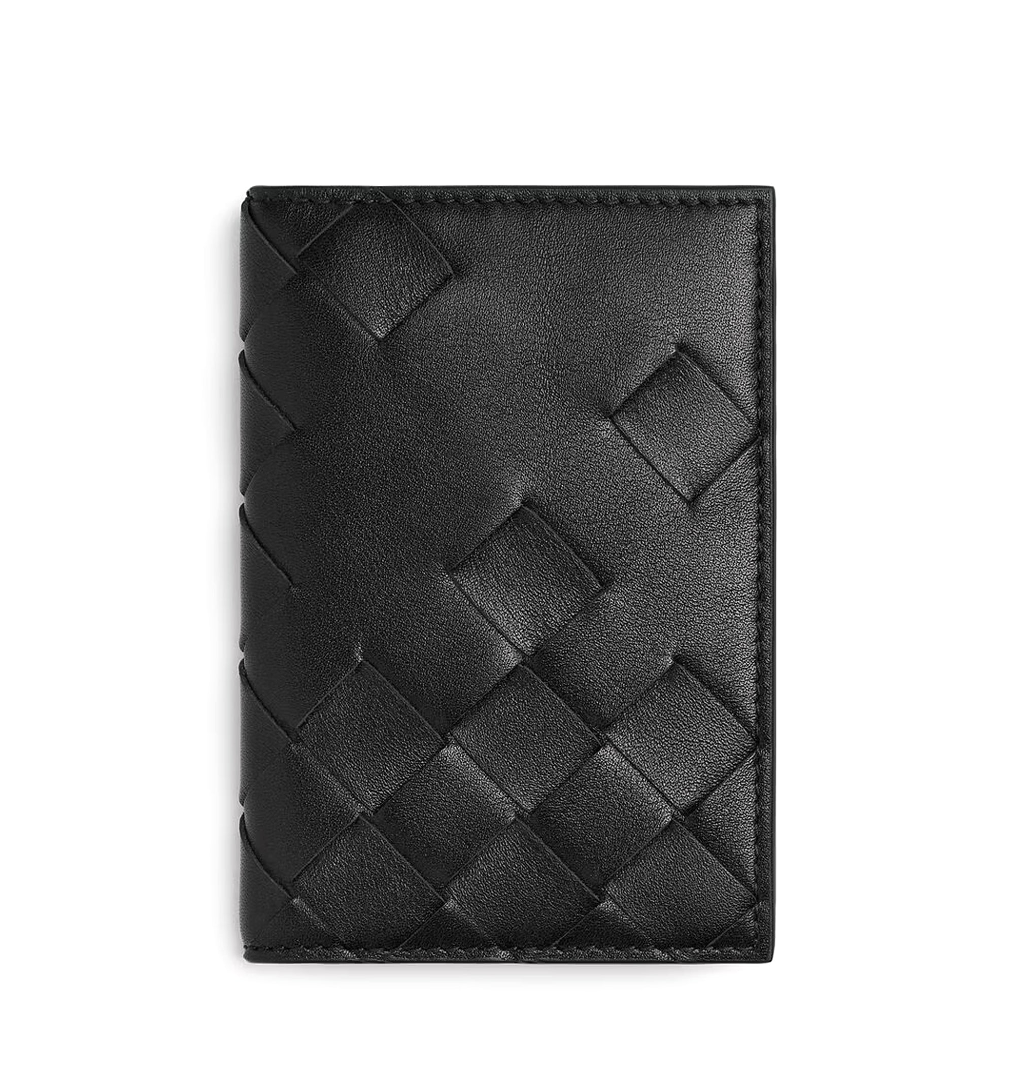 Intrecciato Flap Card Case