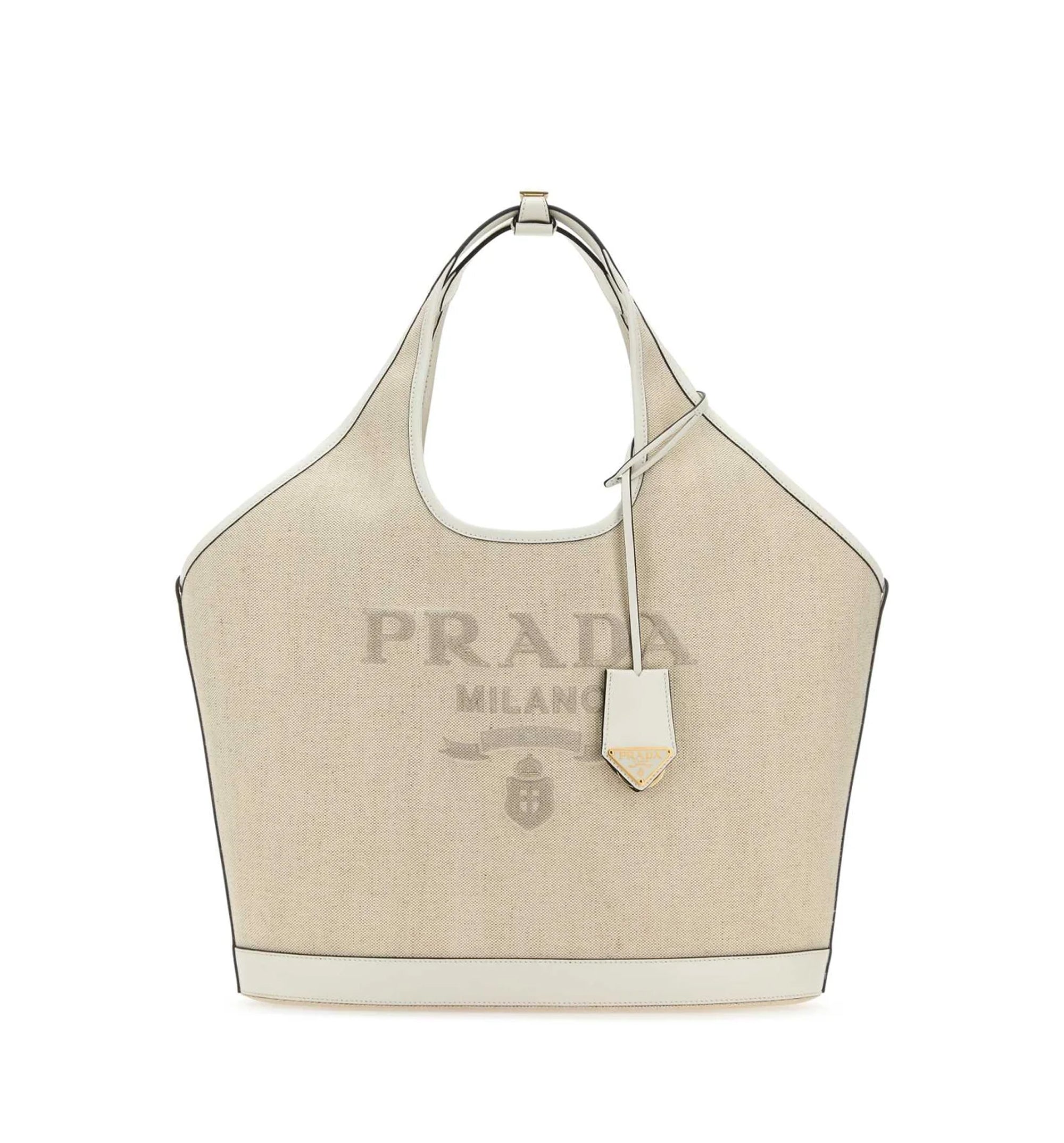 Logo-Detailed Large Top Handle Bag