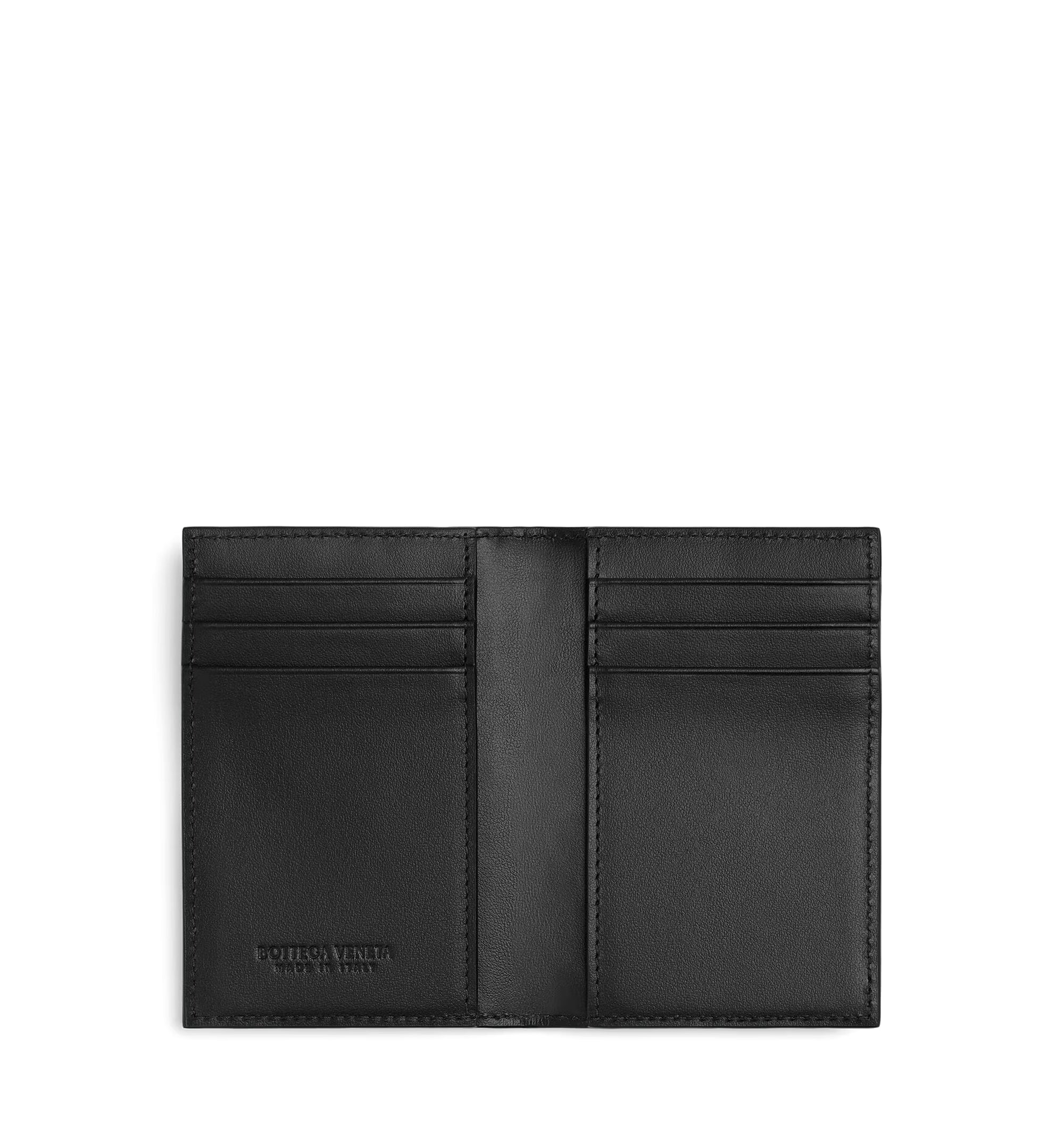 Intrecciato Flap Card Case