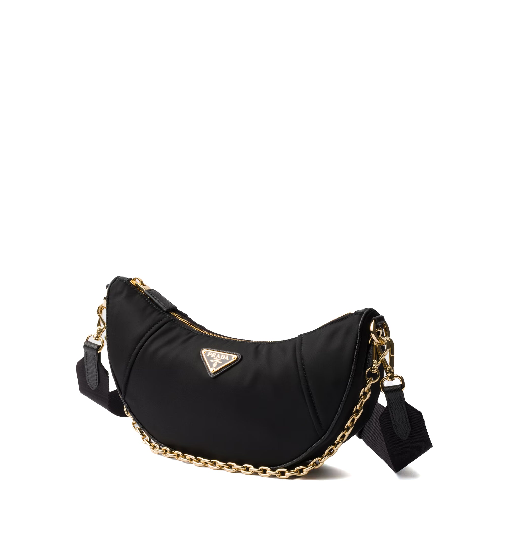 Demi-lune Re-Nylon shoulder bag
