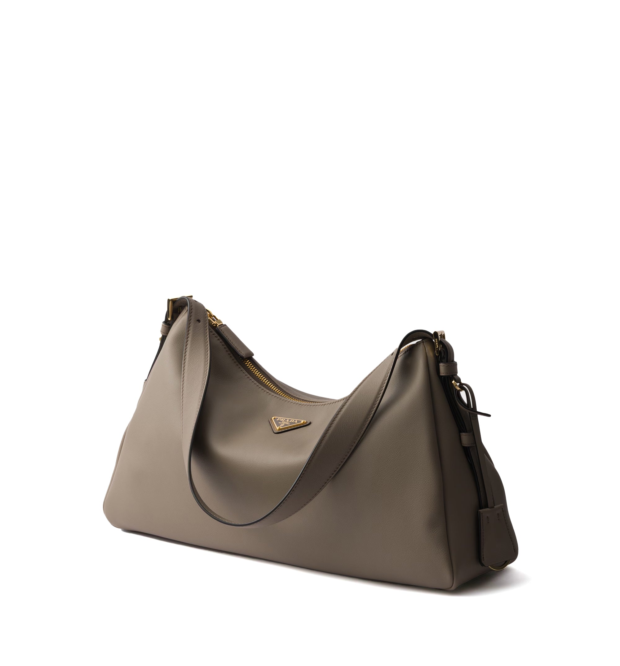 Aimée large leather shoulder bag