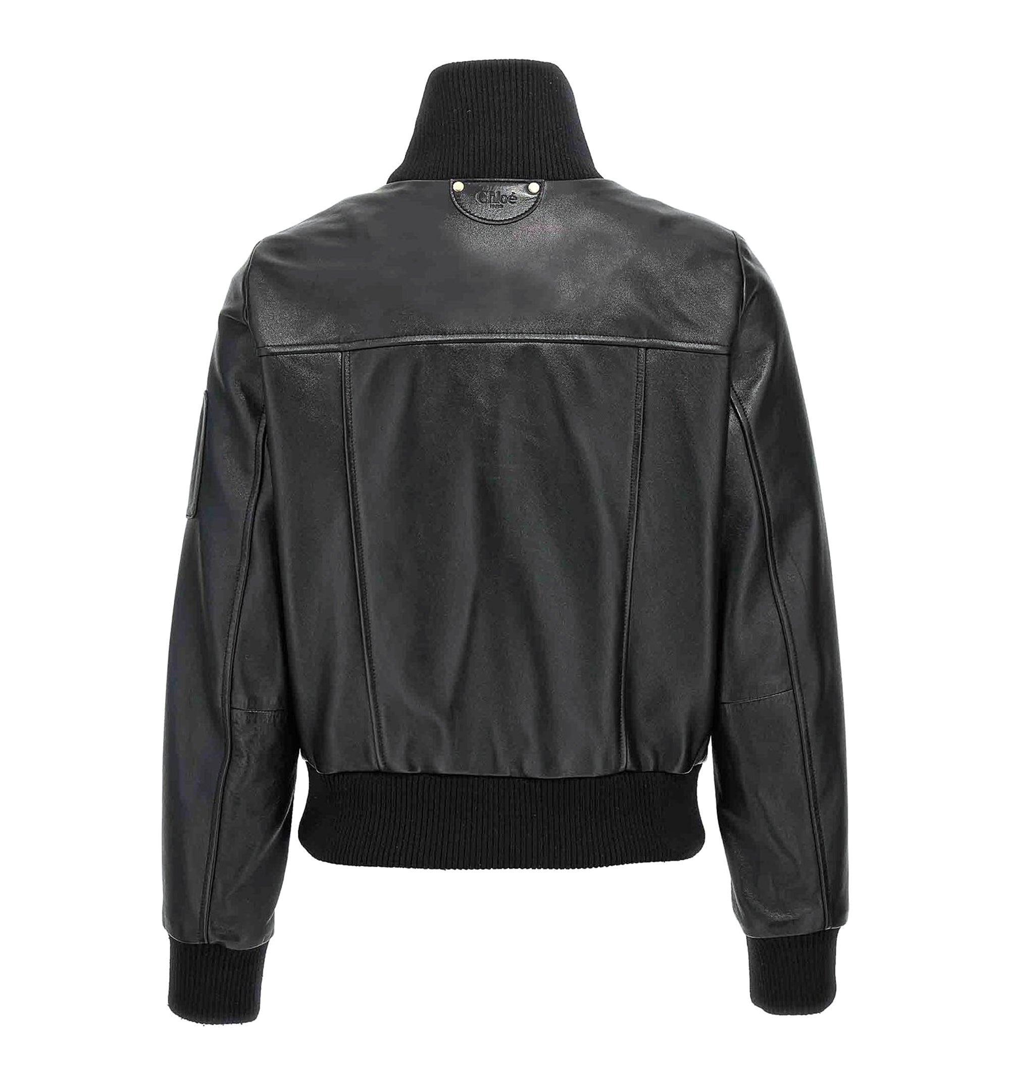 Short Blouson In Leather