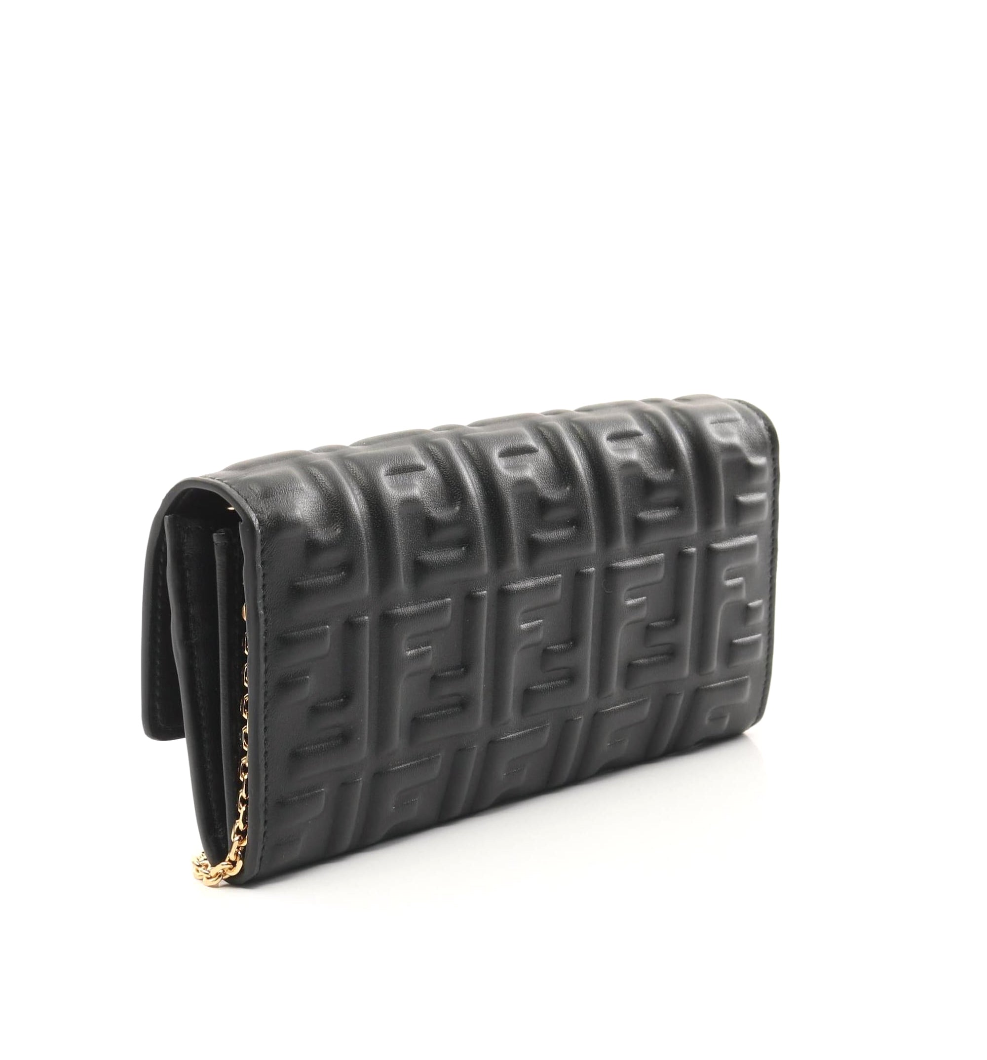 Baguette Continental Wallet With Chain
