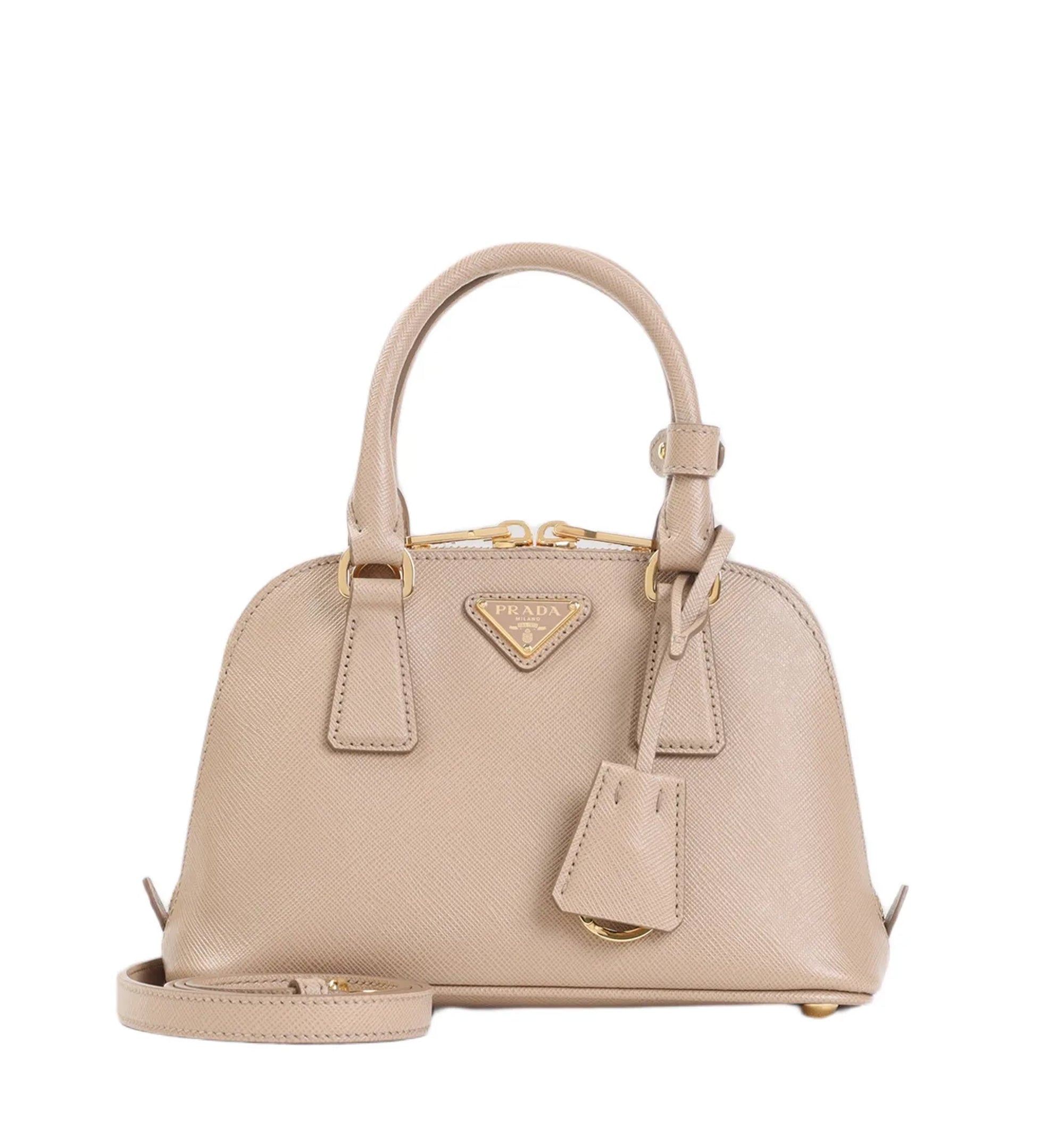 Saffiano leather handbag