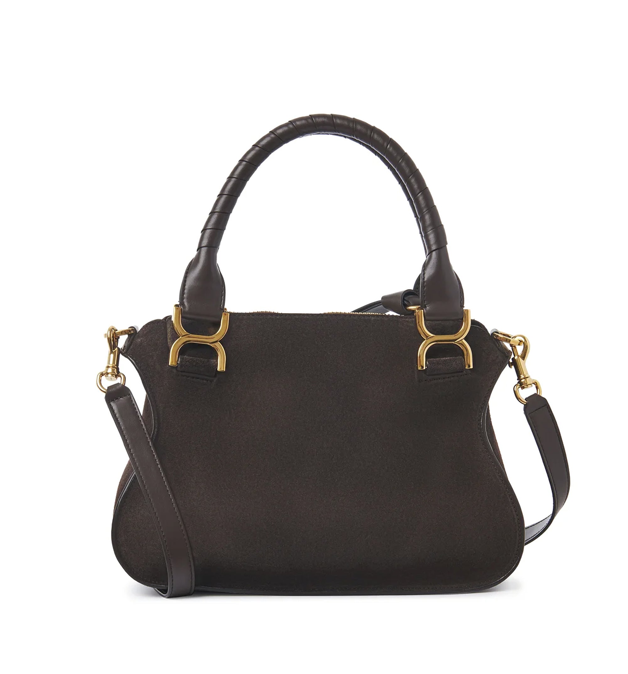 Small Marcie Bag In Suede Leather