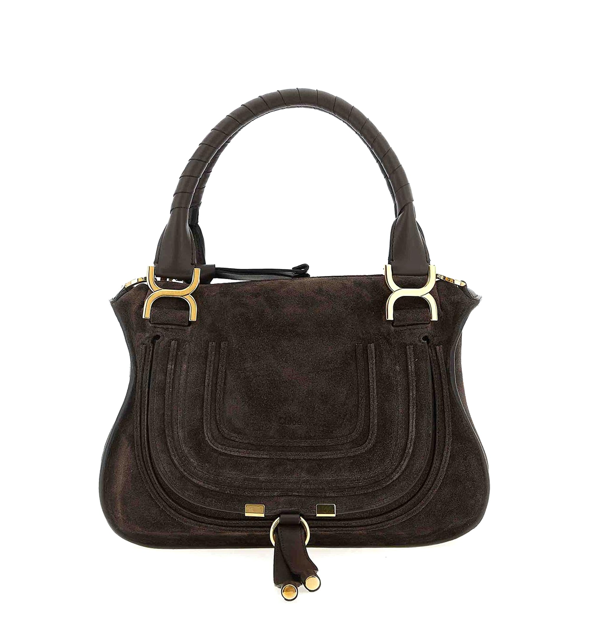 Small Marcie Bag In Suede Leather