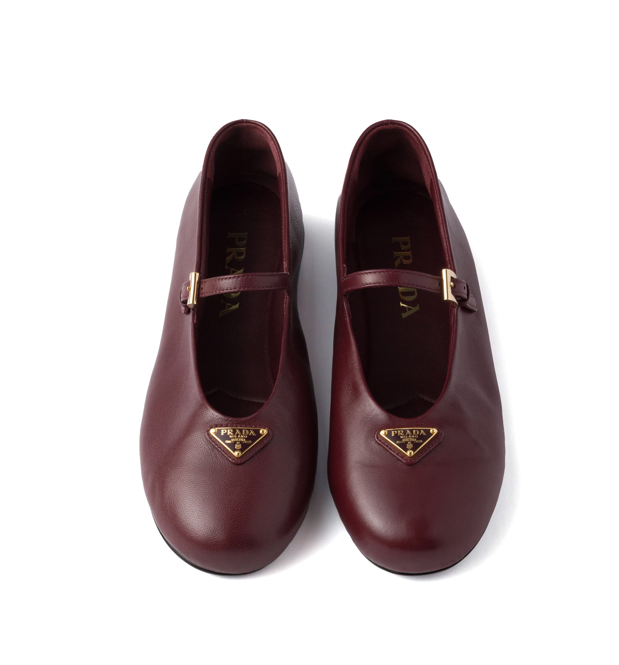 Nappa leather ballerinas