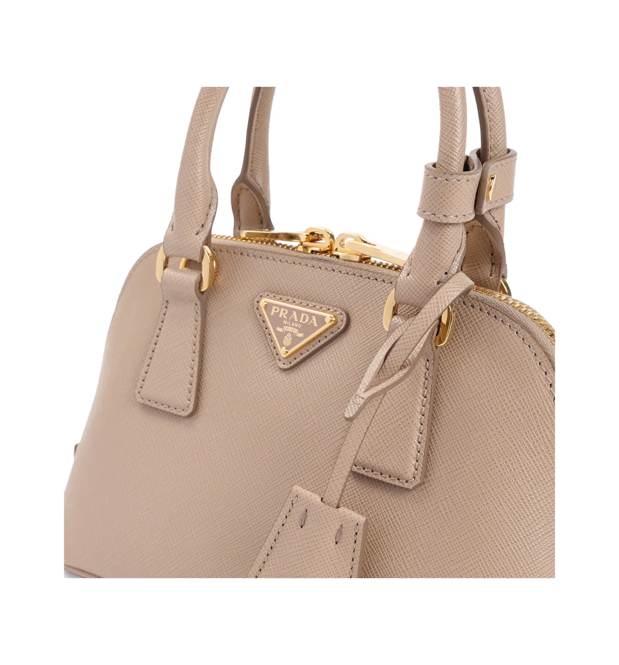 Saffiano leather handbag