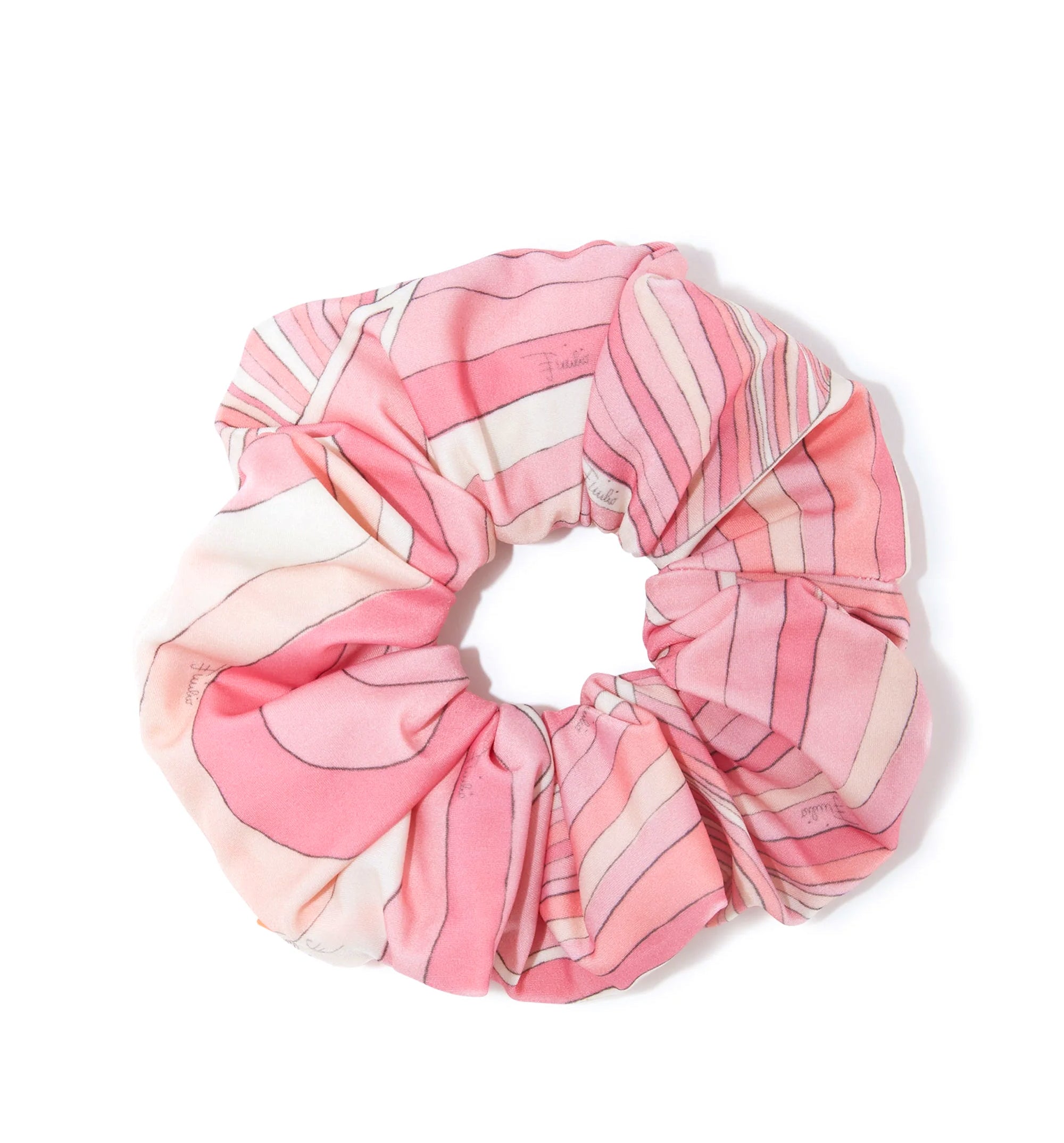 Silk Twill Hair Band - Pink Multicolour