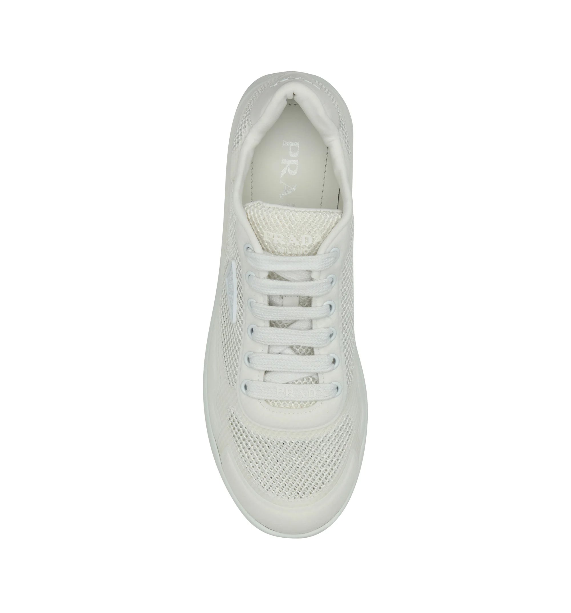 Re-Nylon and mesh fabric sneakers