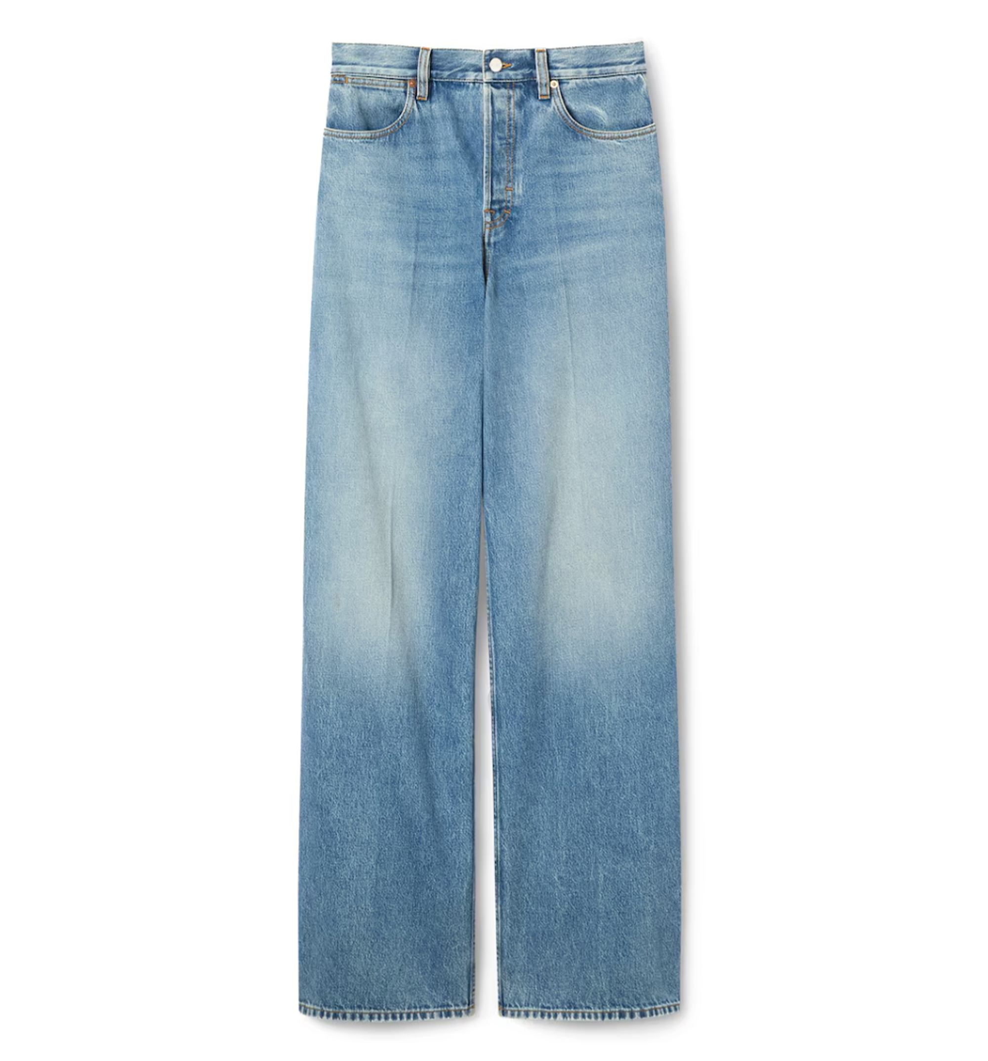 Wide Leg Denim Pants