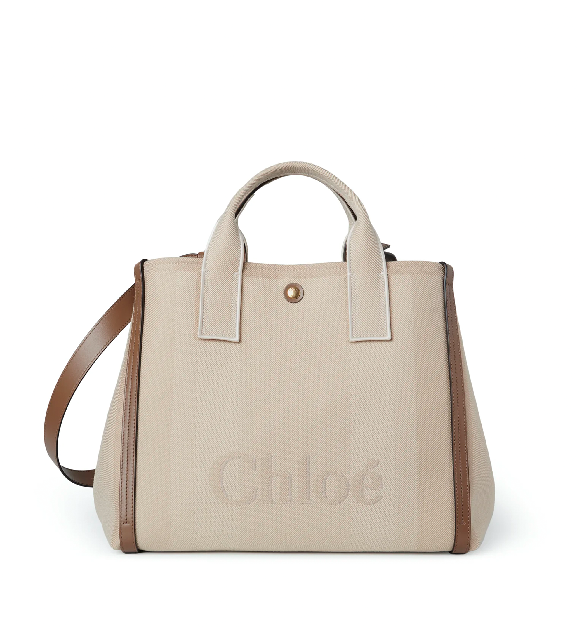 Chloé Carry Tote Bag in Canvas