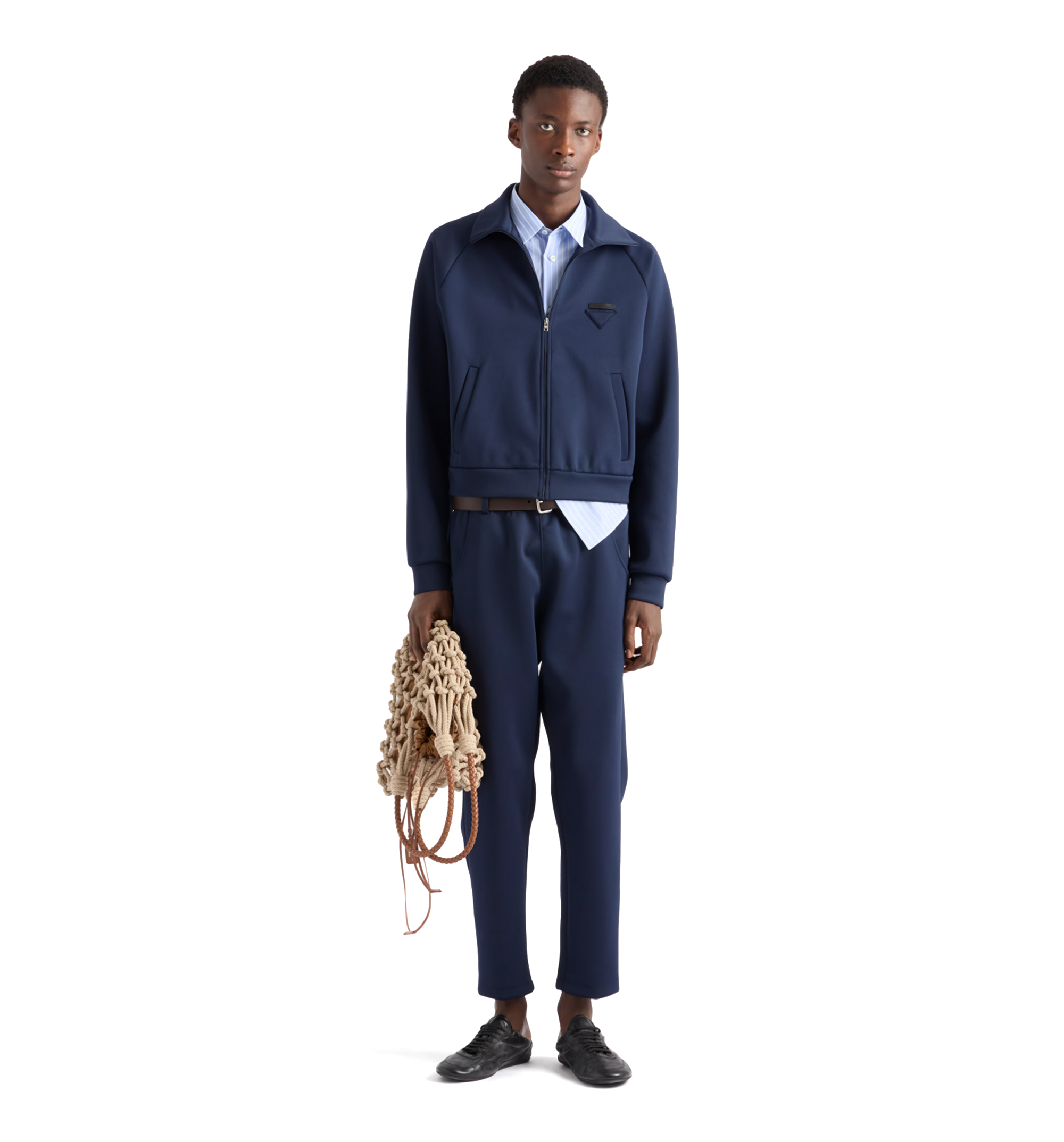 Tech fabric sweatshirt