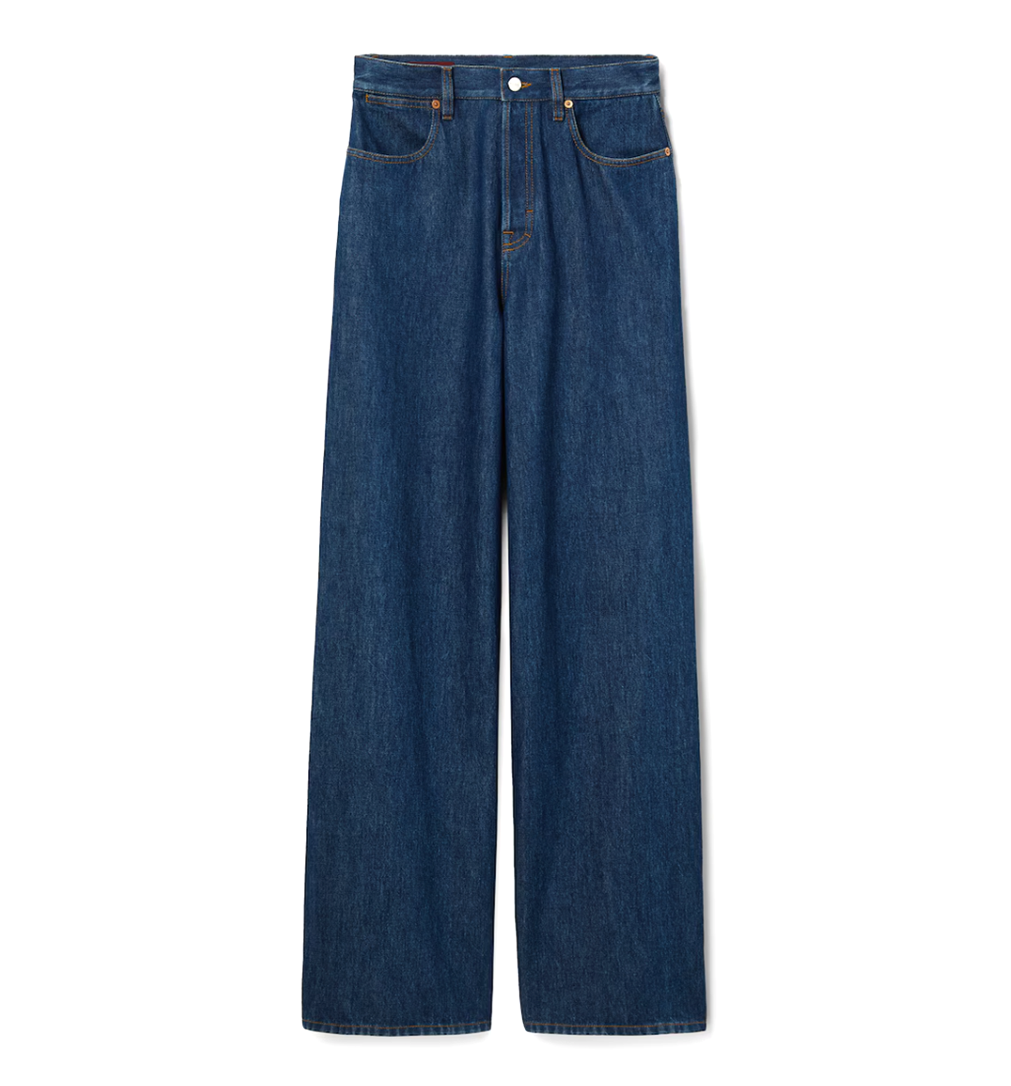 Wide Leg Denim Pants