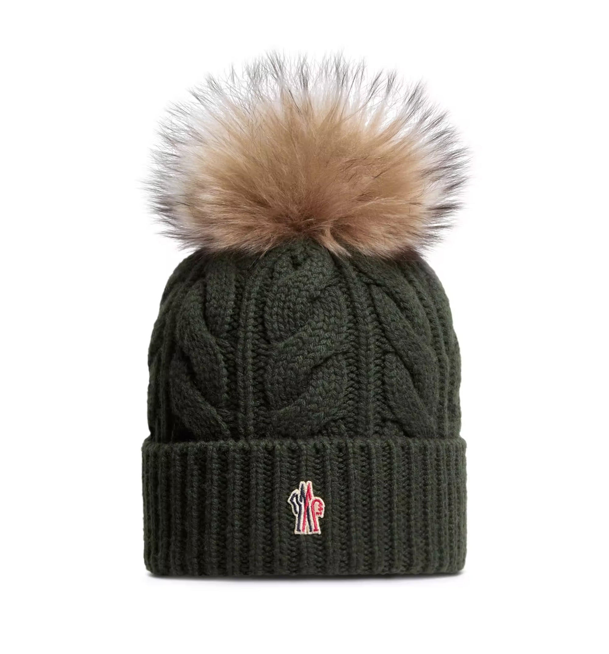 Wool & Cashmere Beanie with Pom Pom