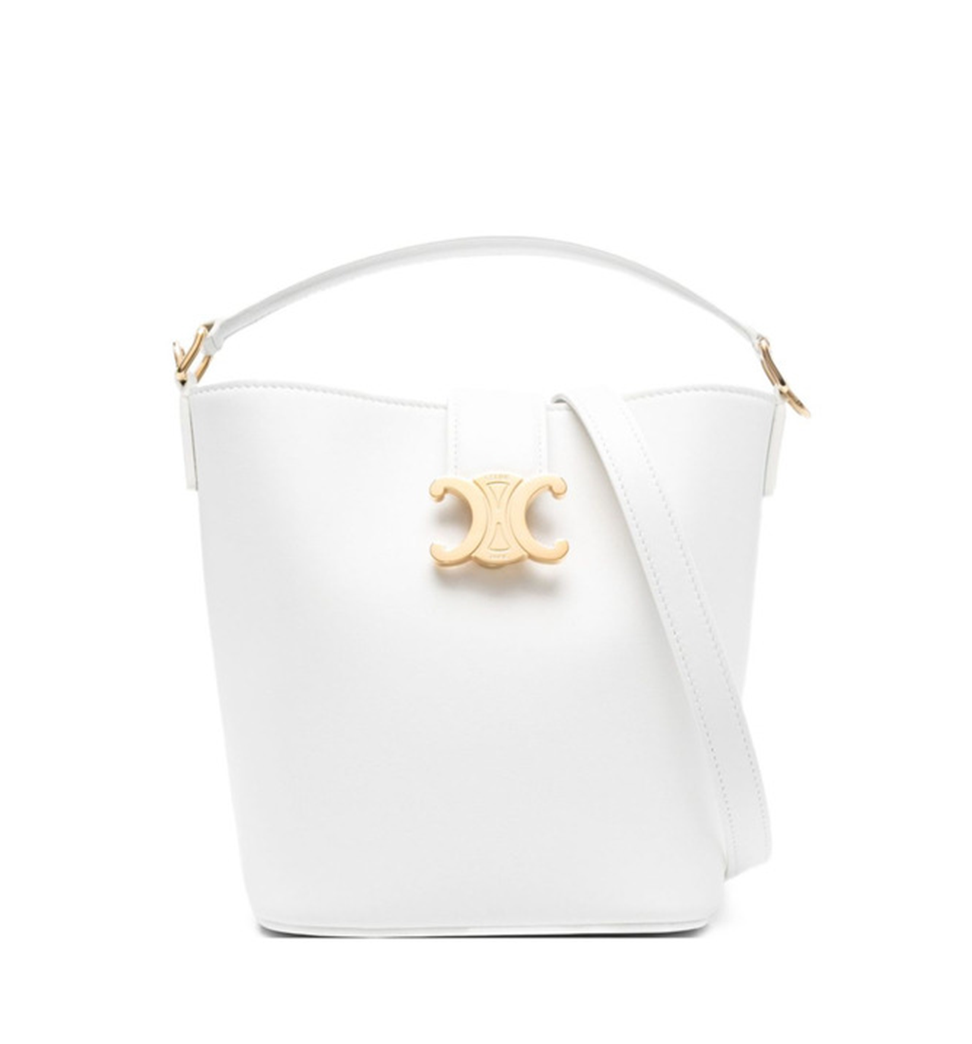 Small Bucket Louise in Smooth Calfskin