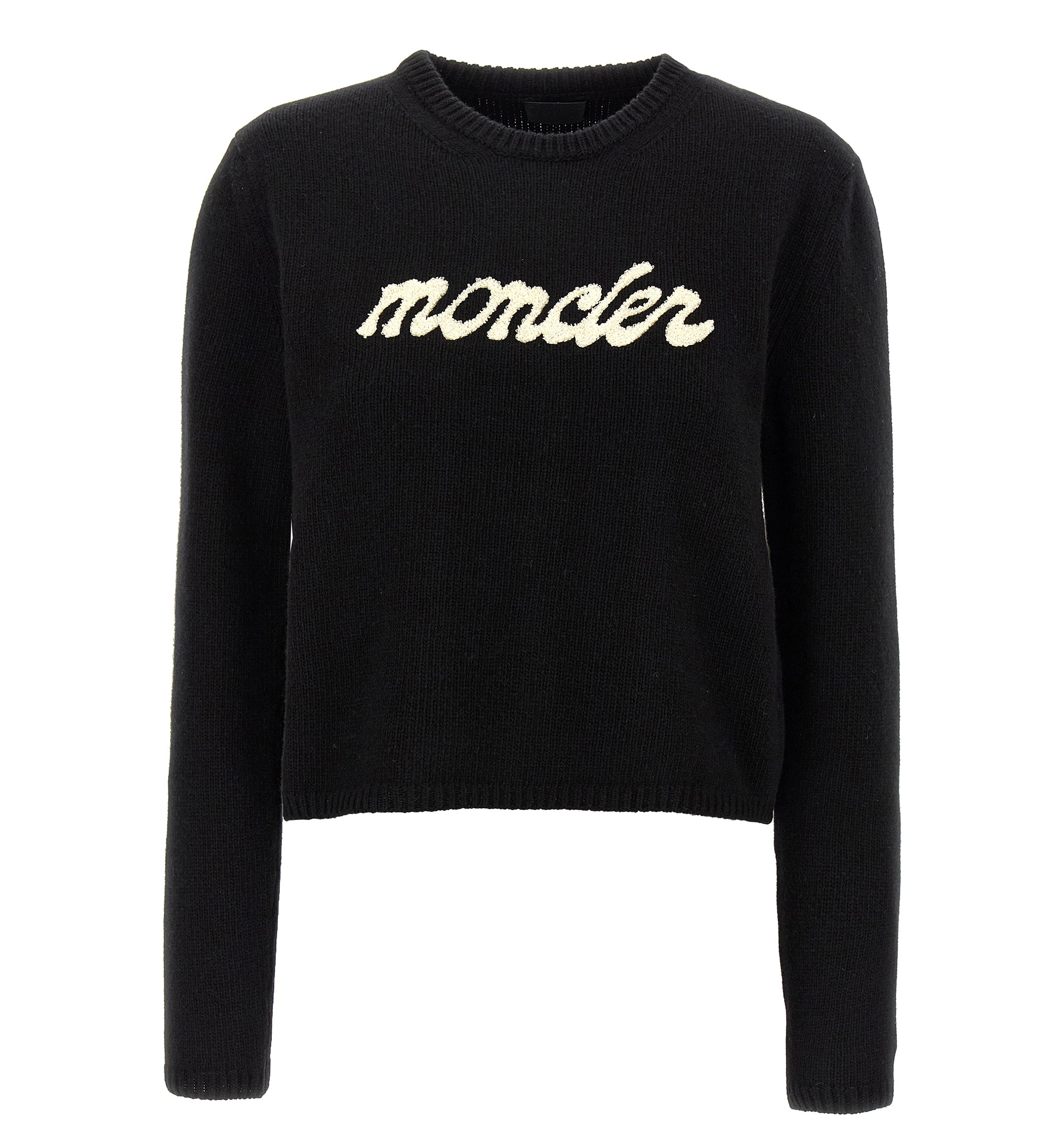 Embroidered Logo Wool & Cashmere Sweater