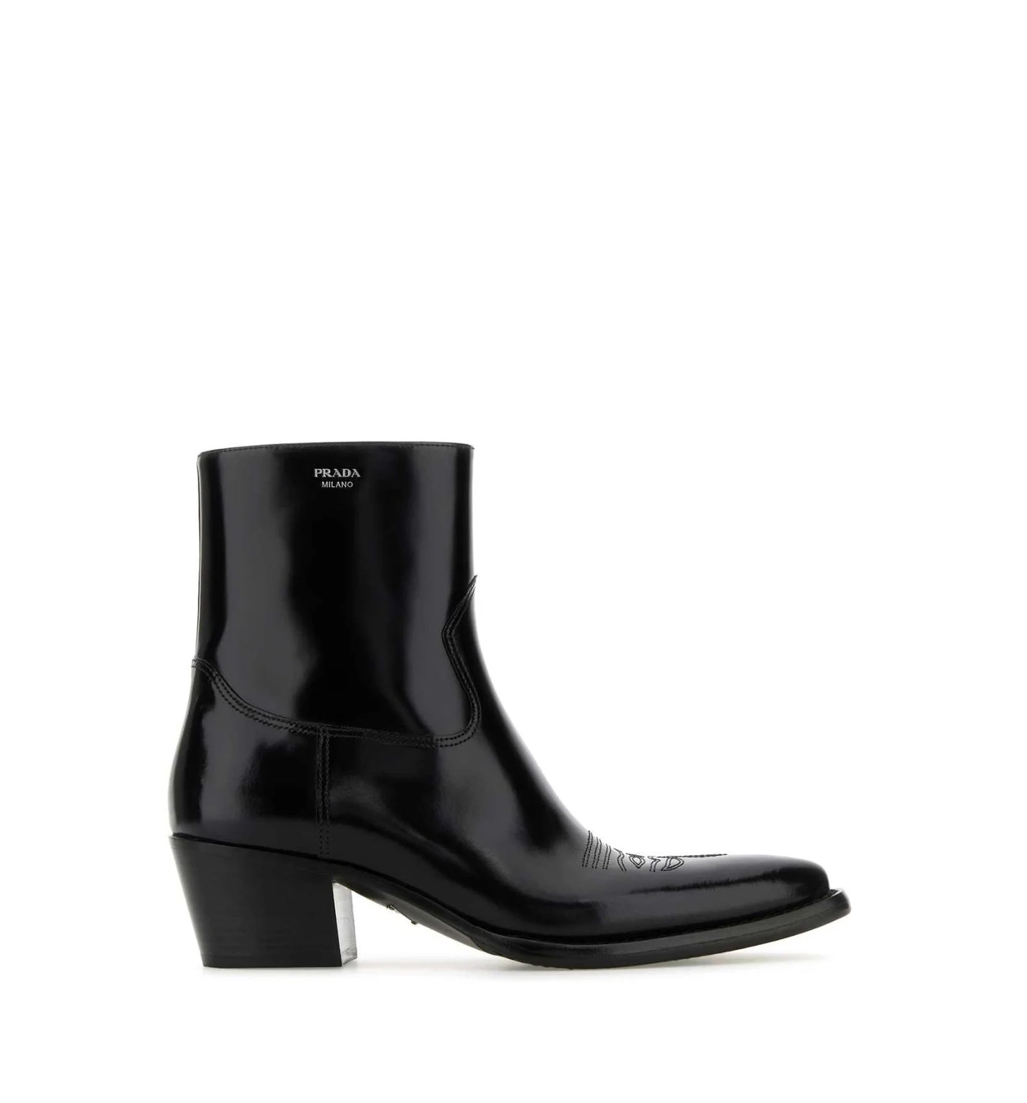 Brushed Lather Booties