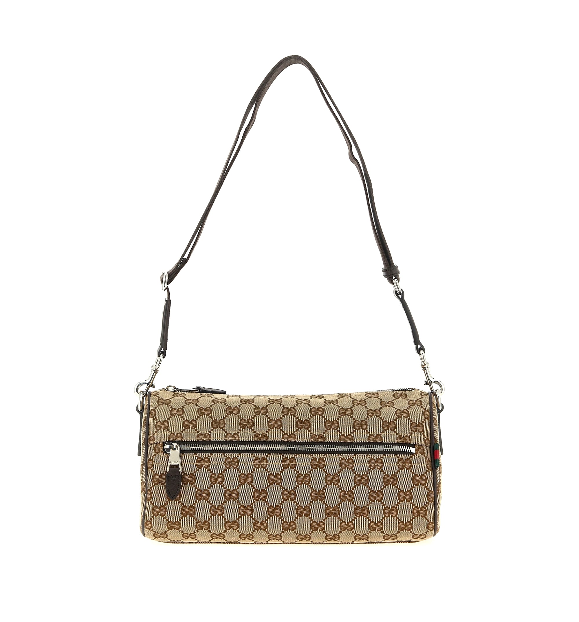 GG Canvas Small Cylinder Bag