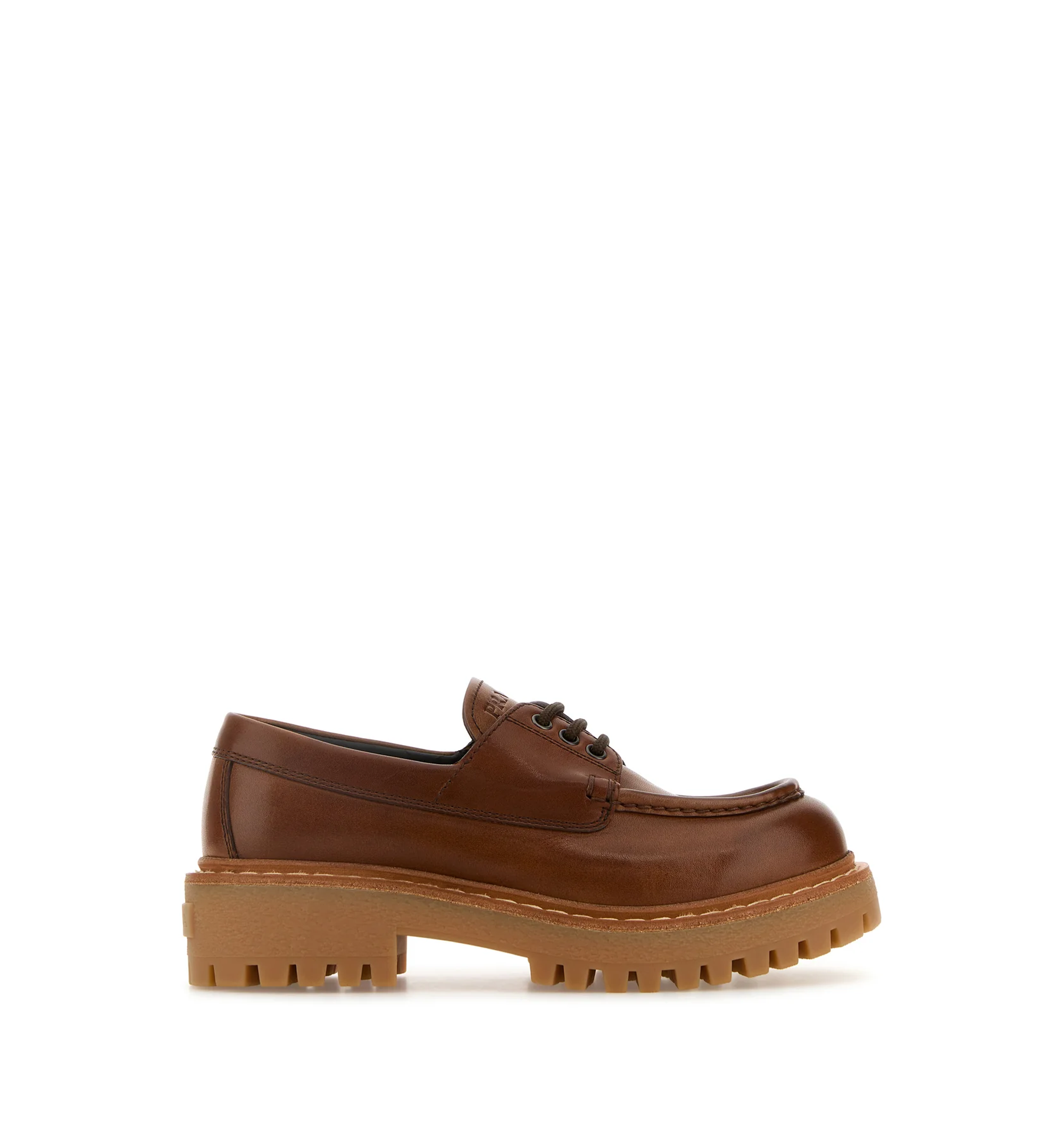 Prada Leather Lace-up Shoes