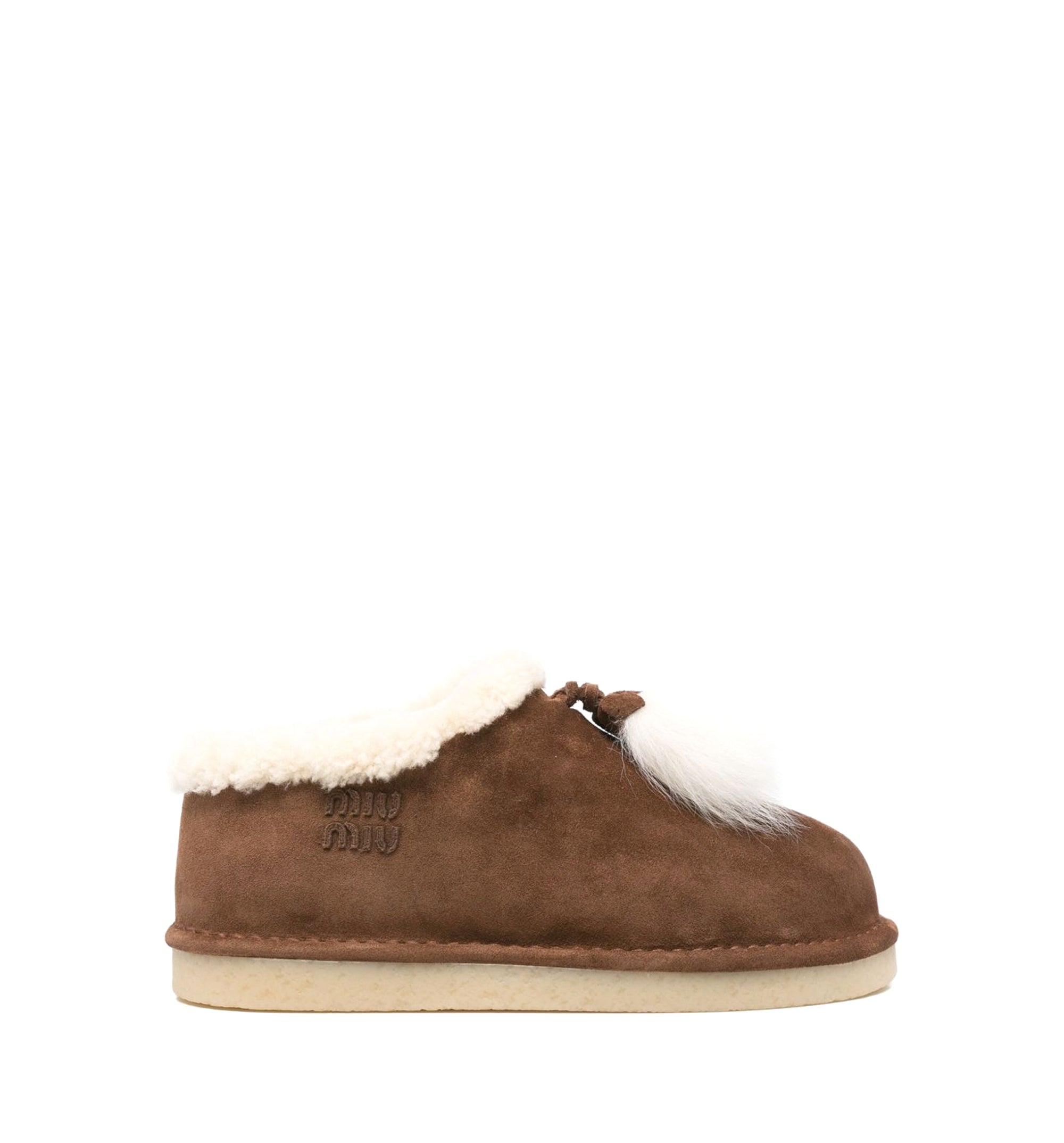 Suede Sabot