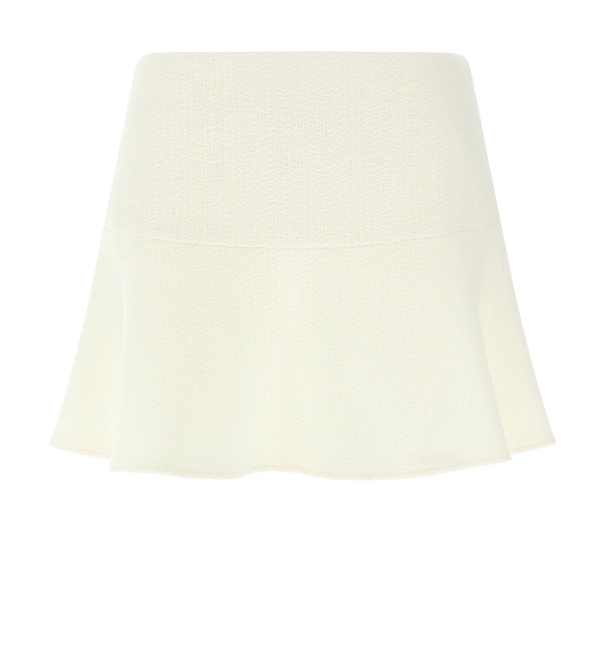 Wool Bouclé Mini Skirt