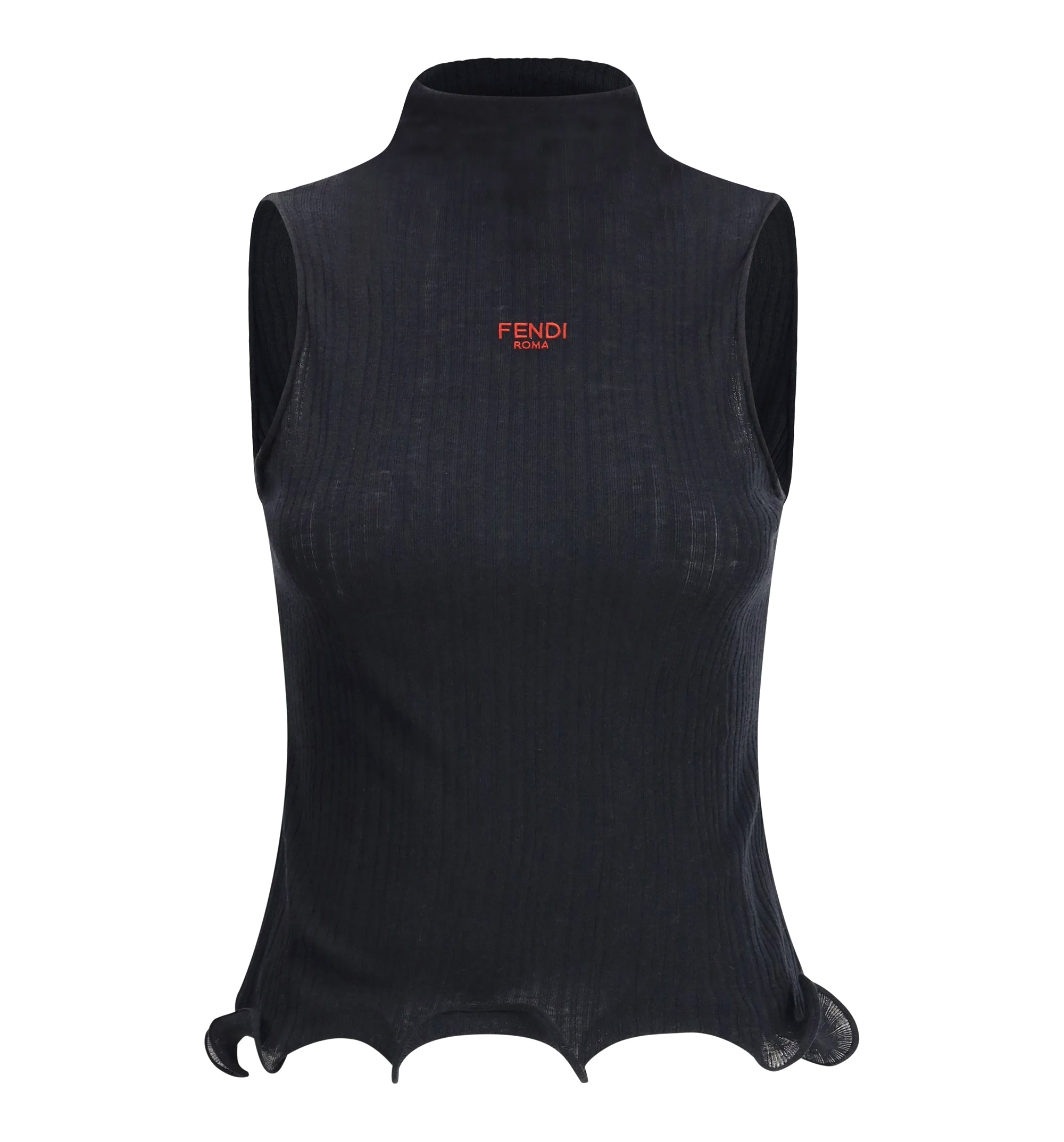 Sleeveless Virgin Wool Top