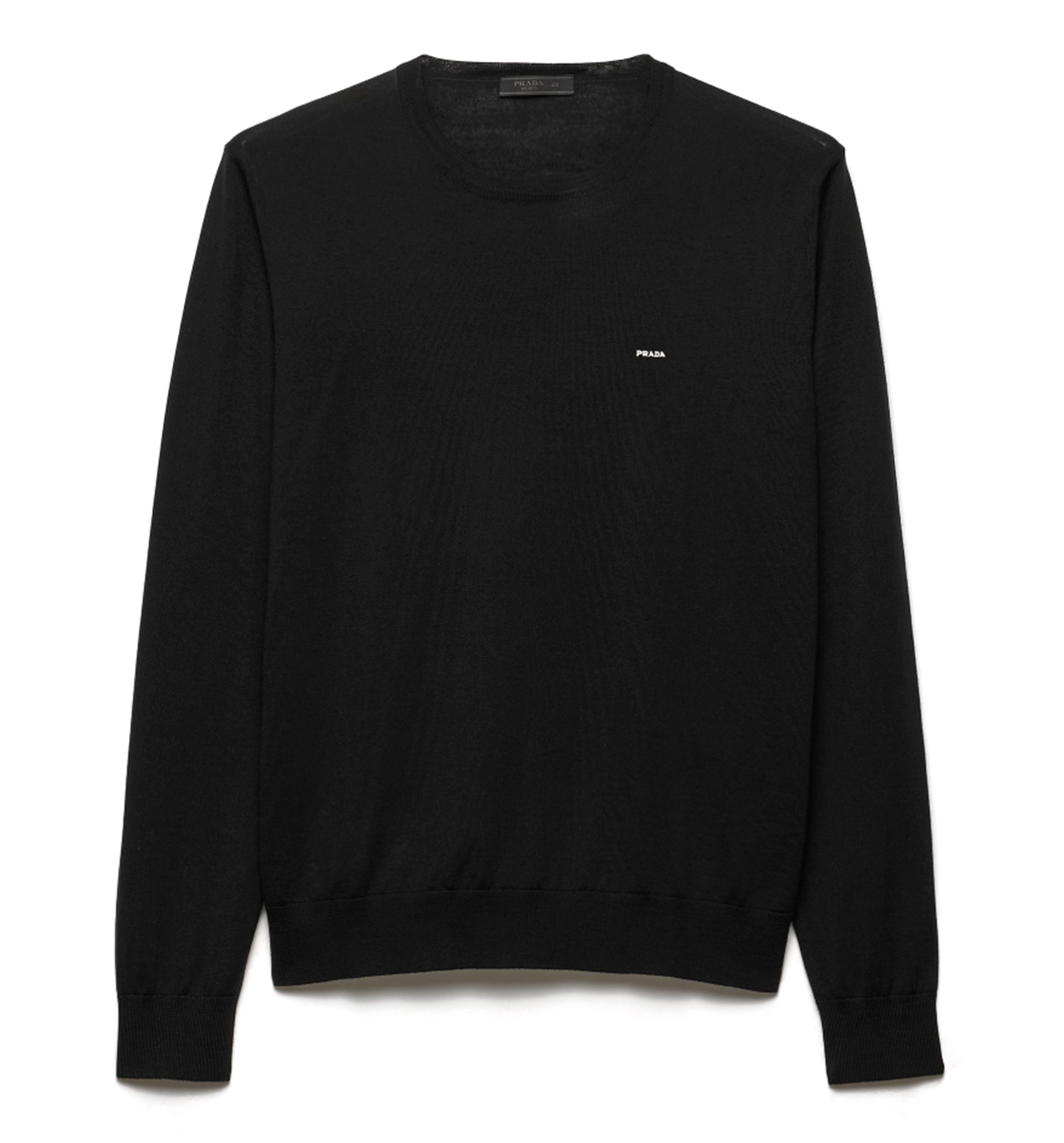 Superfine Wool Crew-neck Sweater