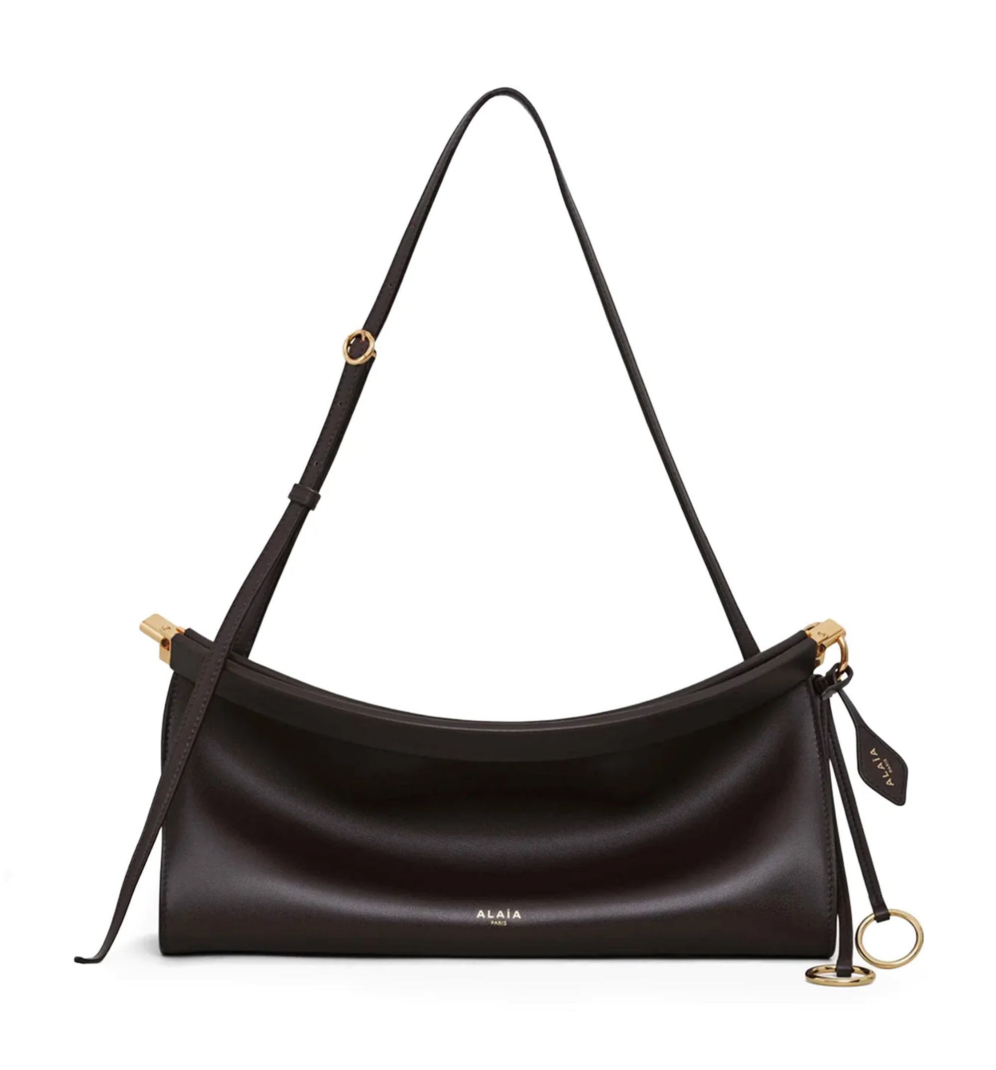 Le Click East West Medium Bag In Leather