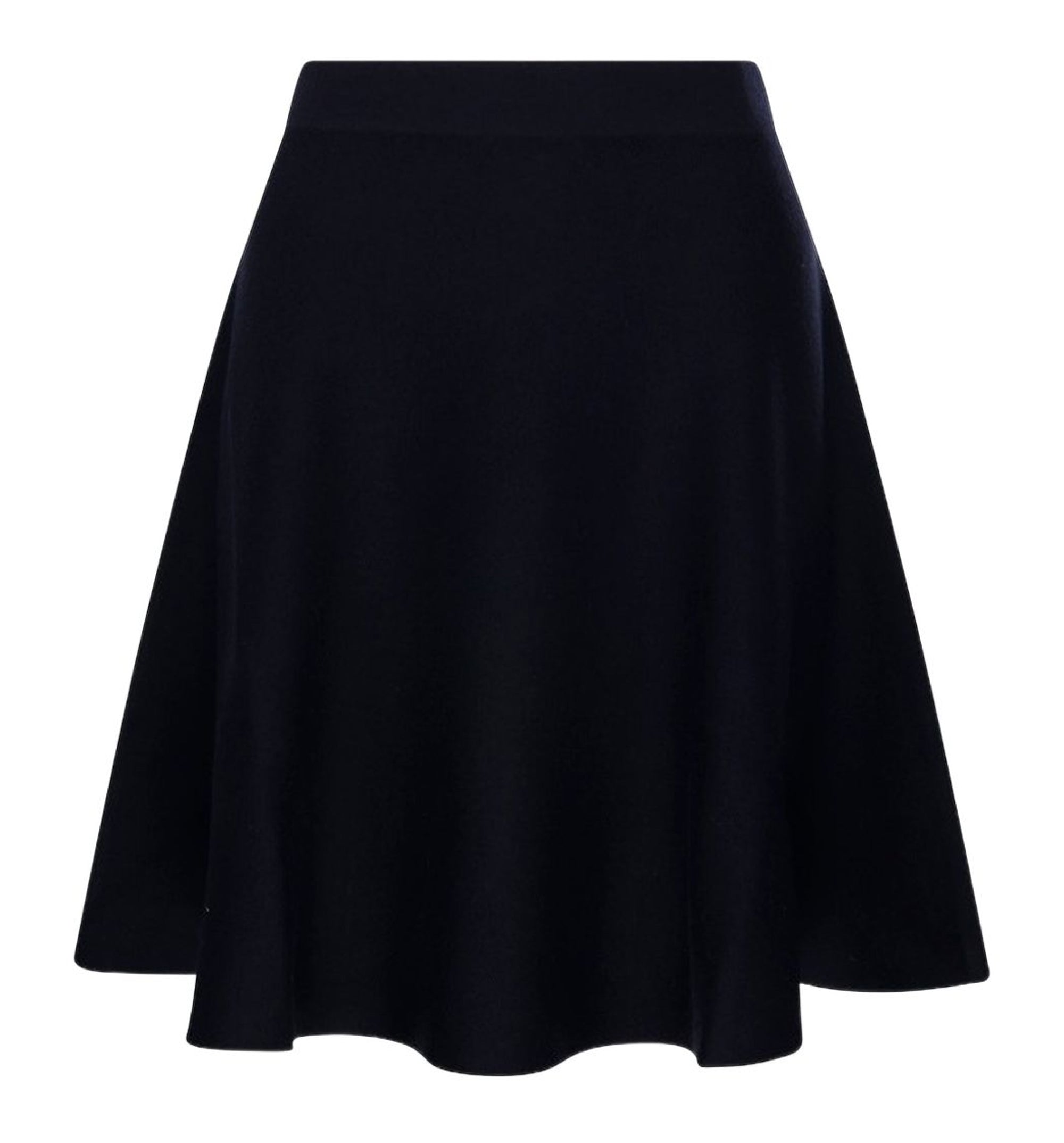 Wool Midi Skirt