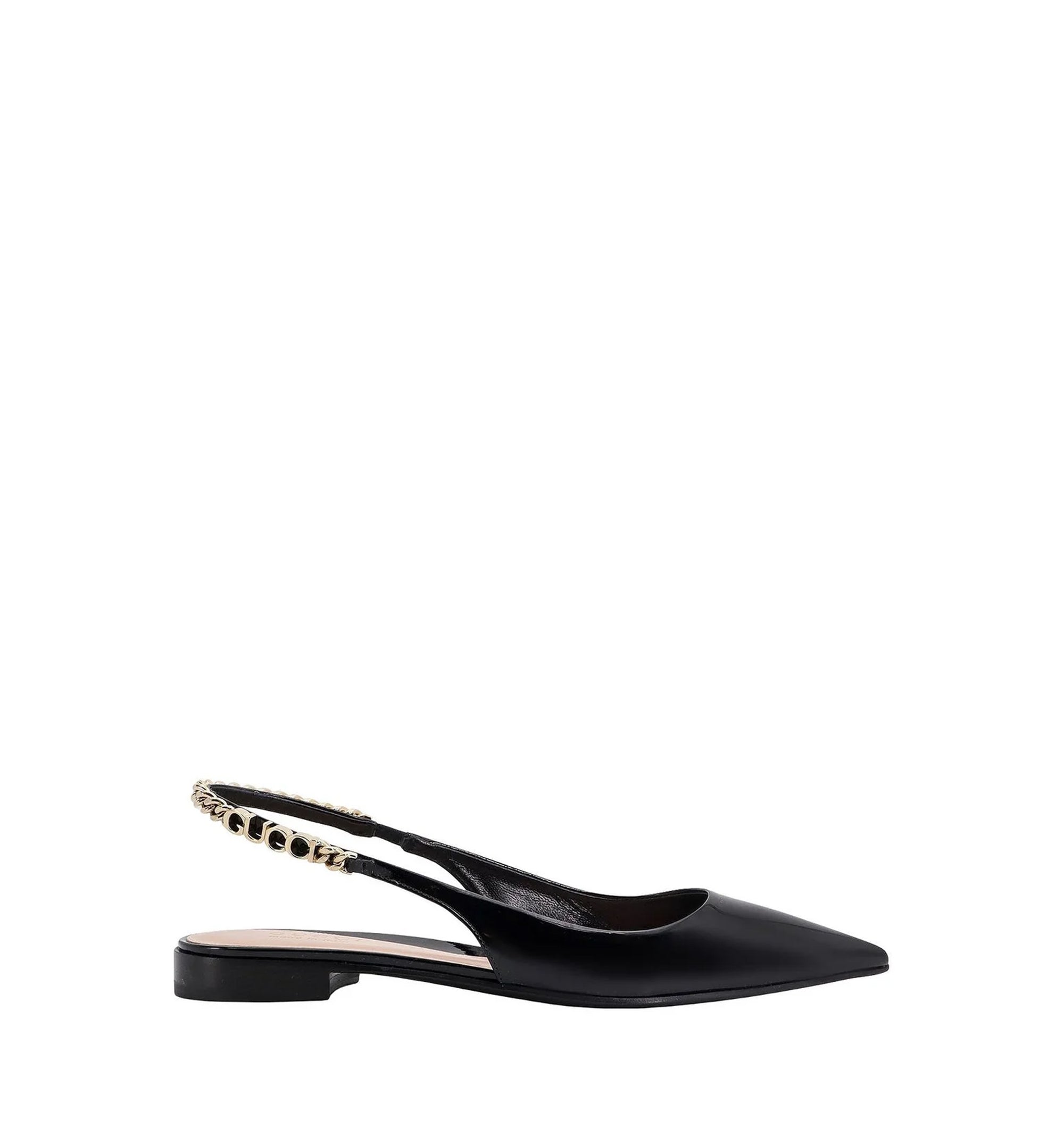 Pointed-Toe Slingback Flats