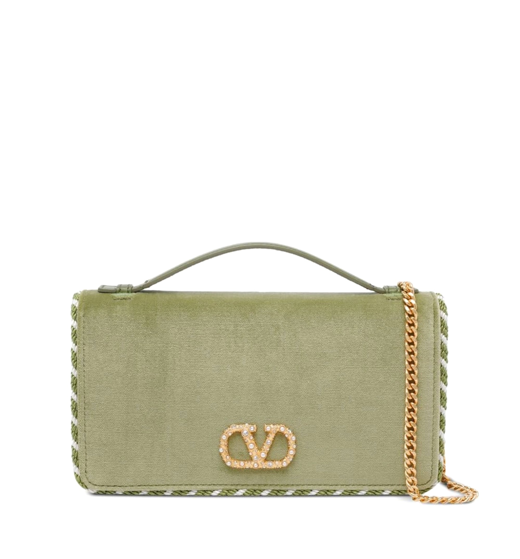 VLogo Signature Velvet Wallet On Chain