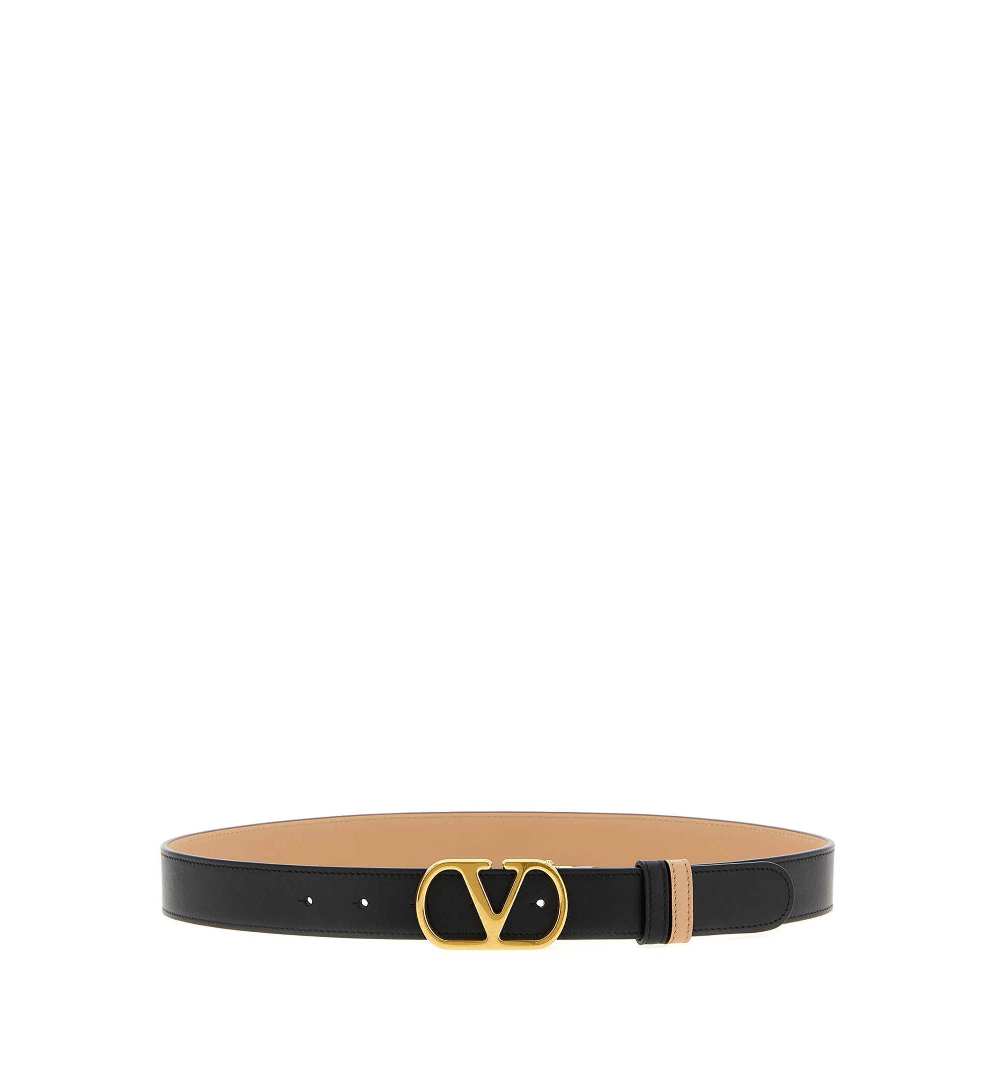 VLogo Signature Reversible Leather Belt 30 mm
