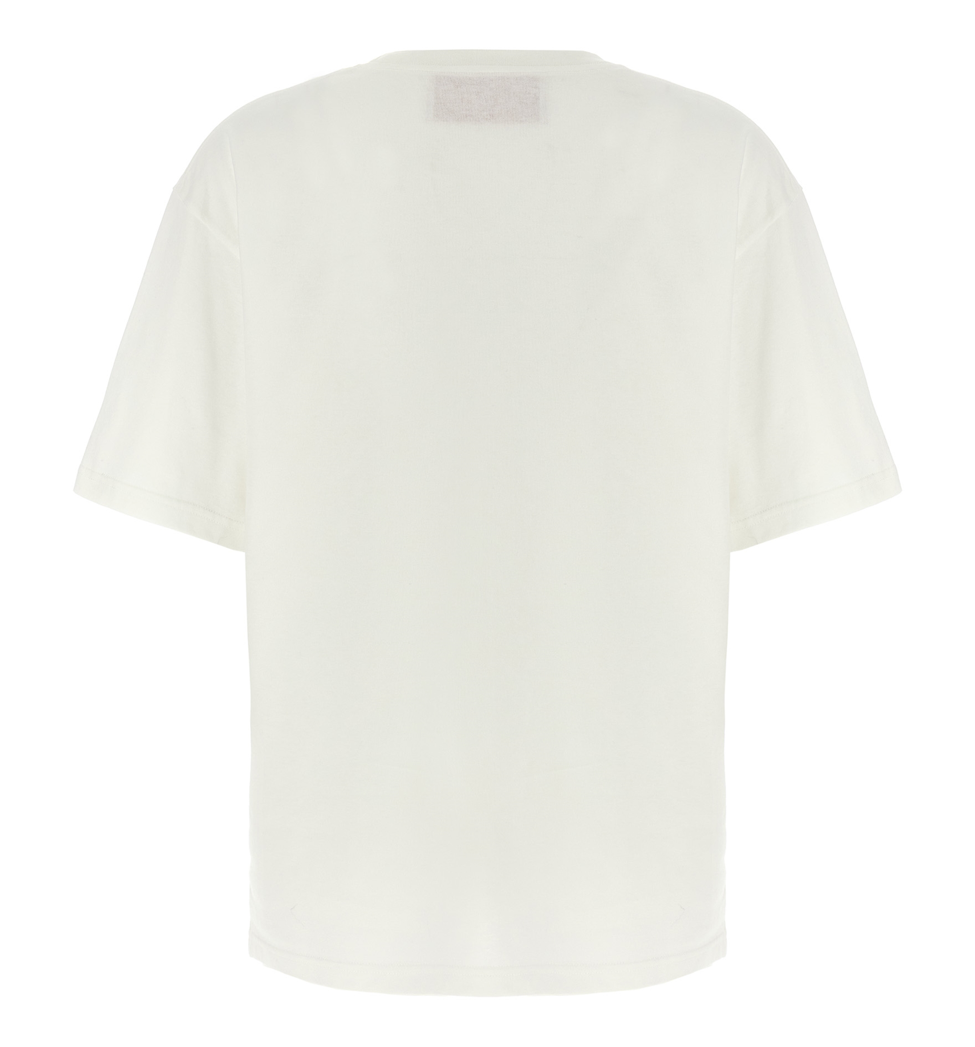 Cotton T-Shirt With Chez Valentino Print