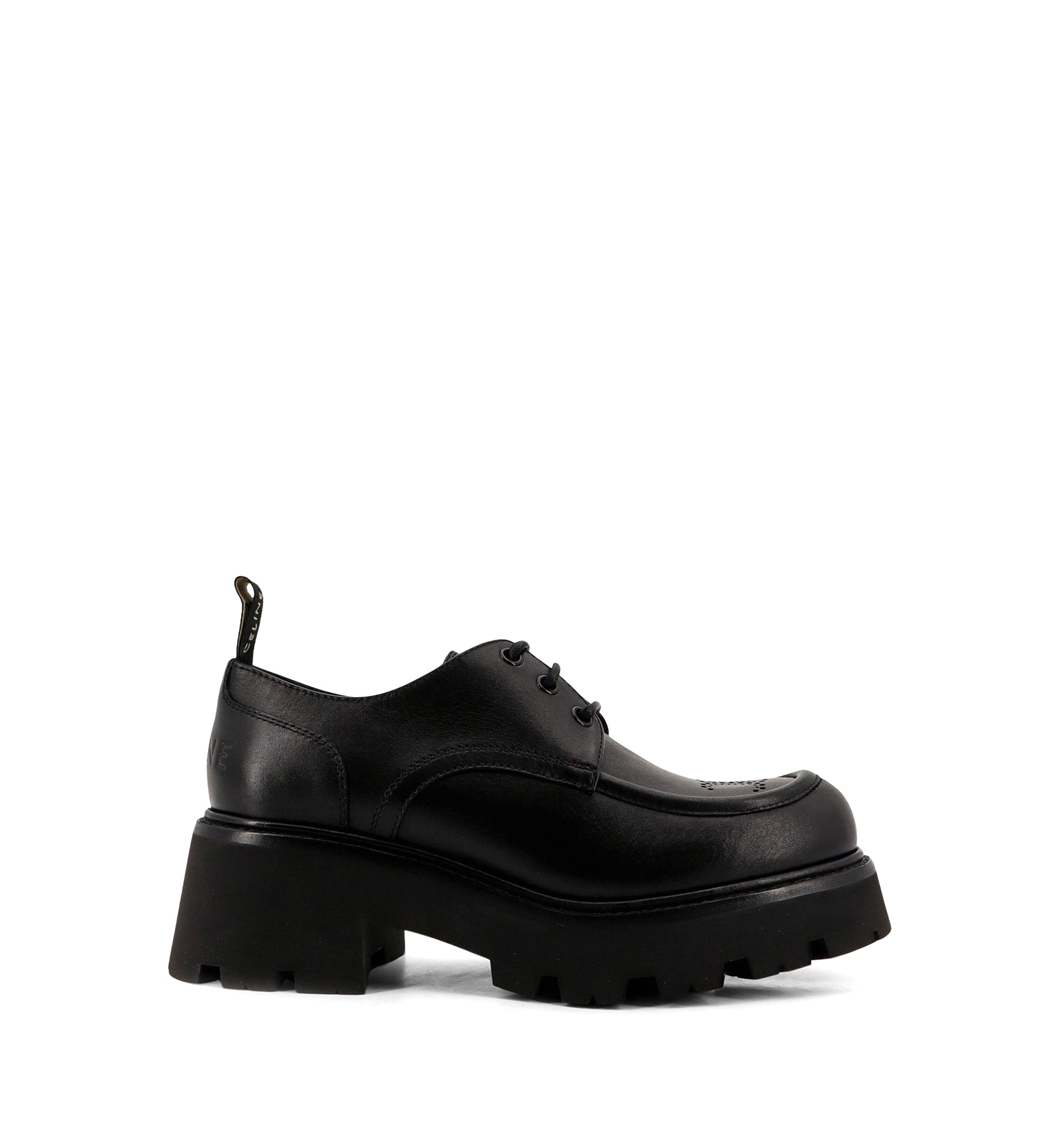 Triomphe Derbies Leather Lace-Up Shoes