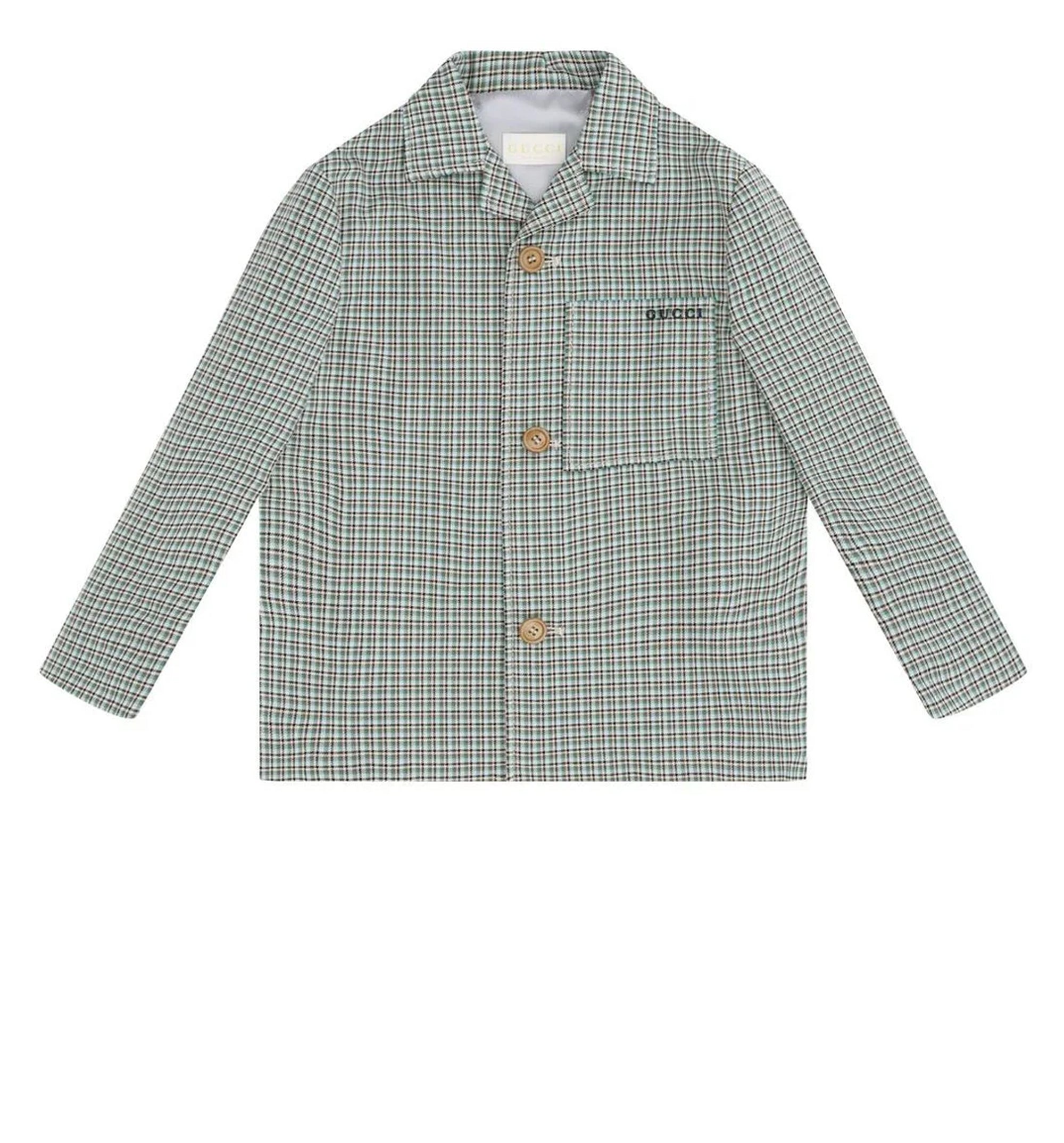 Baby Check Cotton Jacket