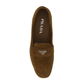 Suede Leather Loafers - Tobacco