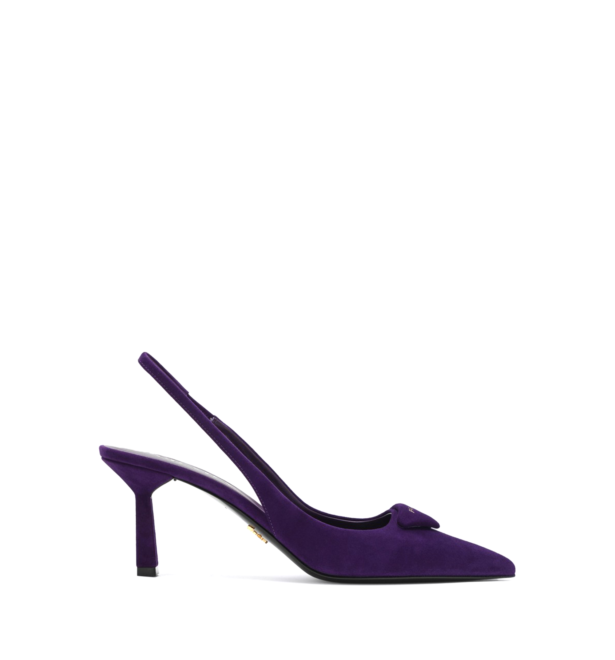 Suede Slingback Pumps