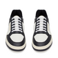 SL/61 Sneakers in Grained Leather - White/Black