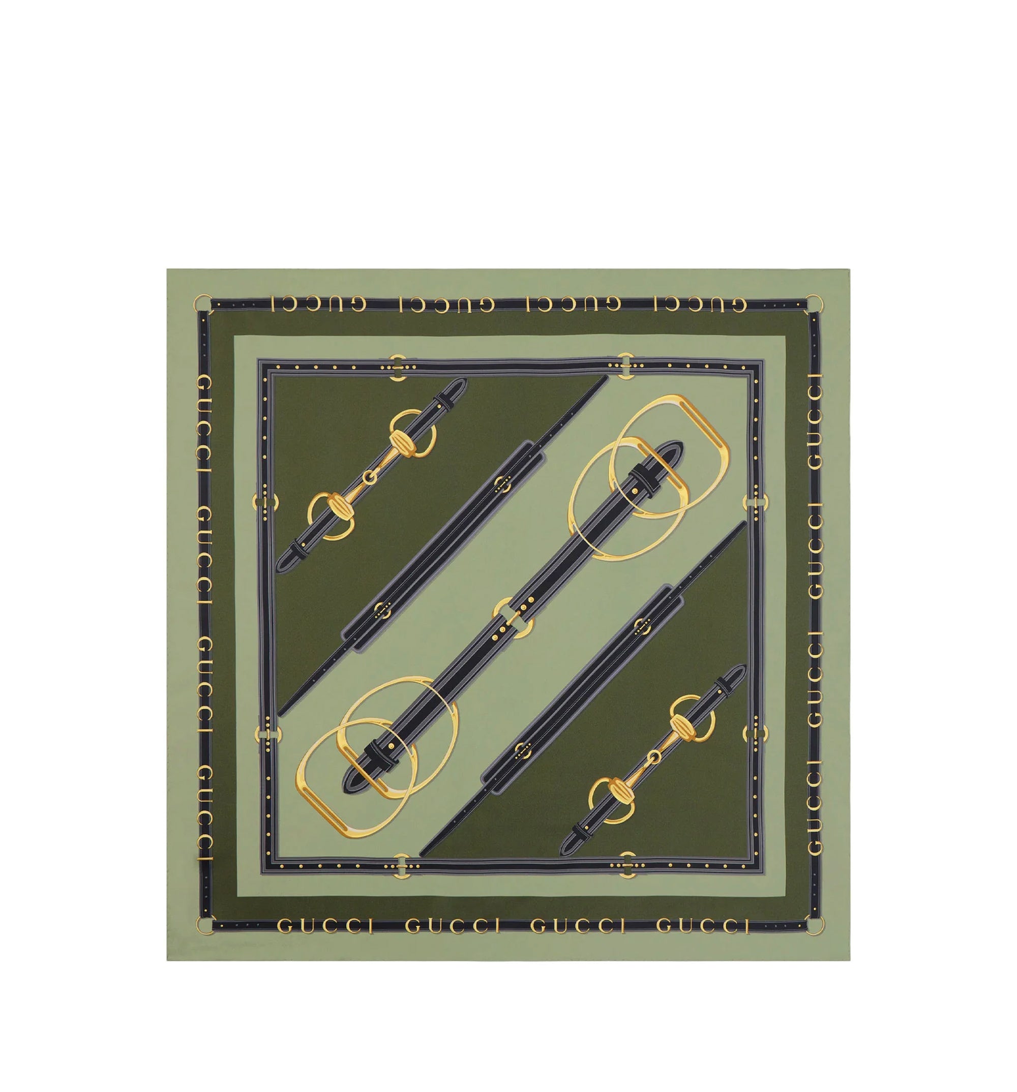 Printed Silk Twill Carré